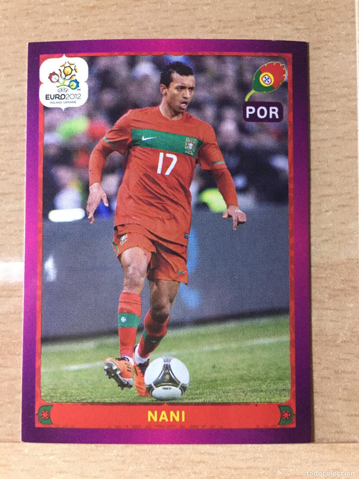 Fu&szlig;ball-Sticker: 2012 - 279 NANI - PORTUGAL - UEFA EURO 2012 - PANINI