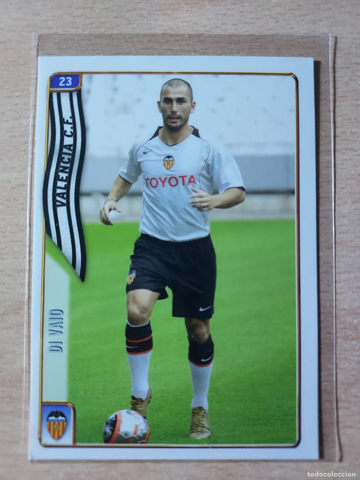 Football Stickers: 2004-2005 - 23 DI VAIO - VALENCIA CF - MUNDICROMO