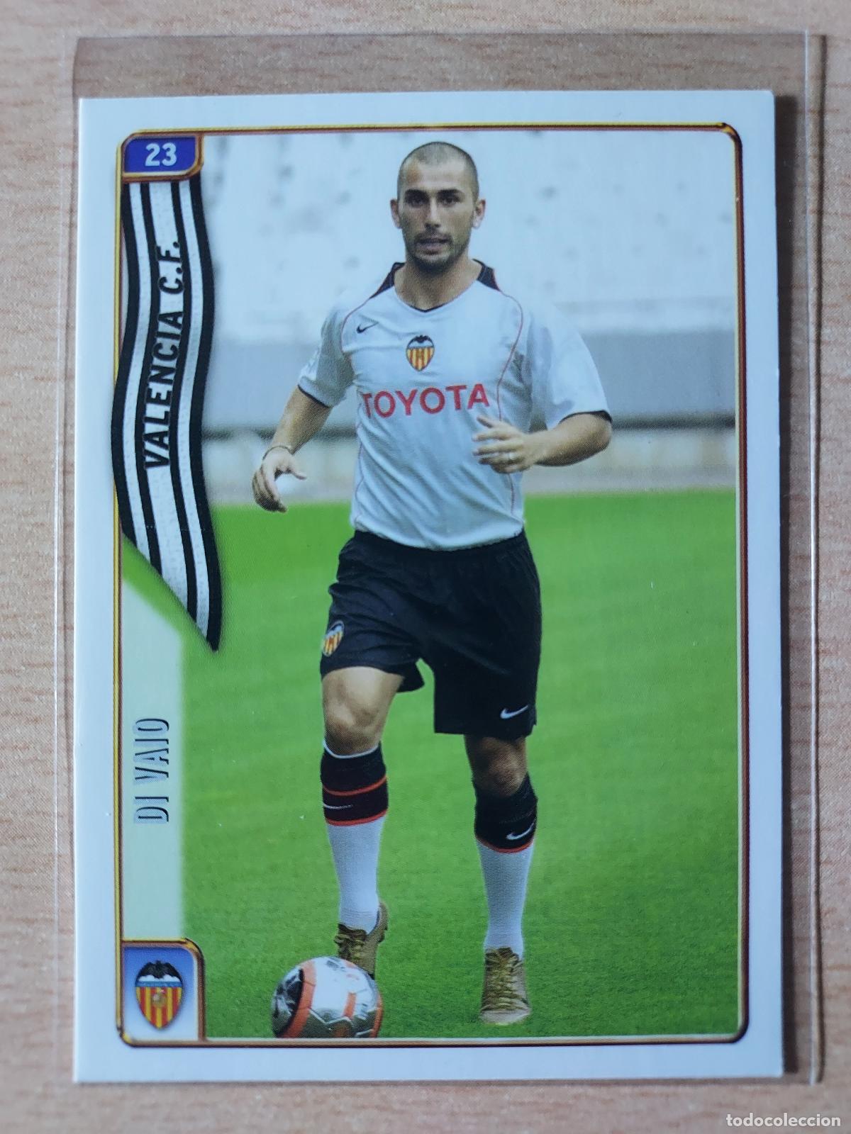Football Stickers: 2004-2005 - 23 DI VAIO - VALENCIA CF - MUNDICROMO