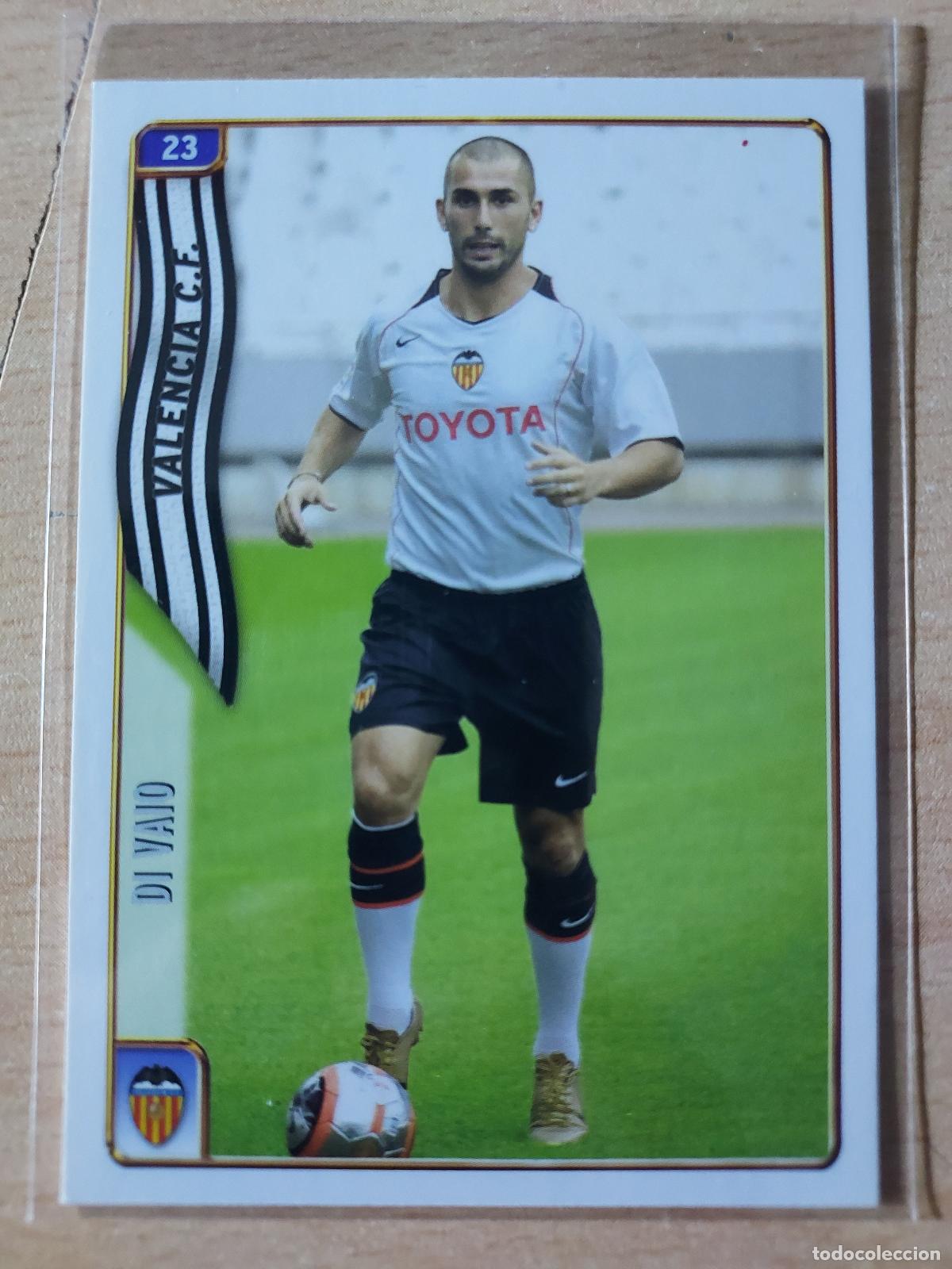 Football Stickers: 2004-2005 - 23 DI VAIO - VALENCIA CF - MUNDICROMO