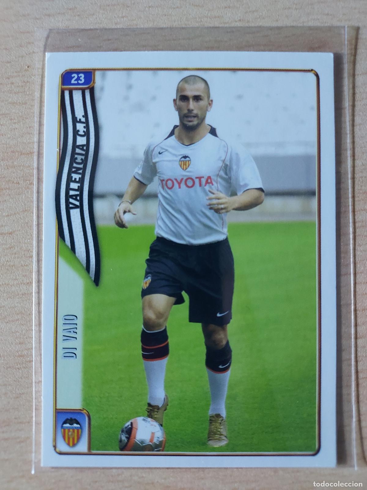 Football Stickers: 2004-2005 - 23 DI VAIO - VALENCIA CF - MUNDICROMO
