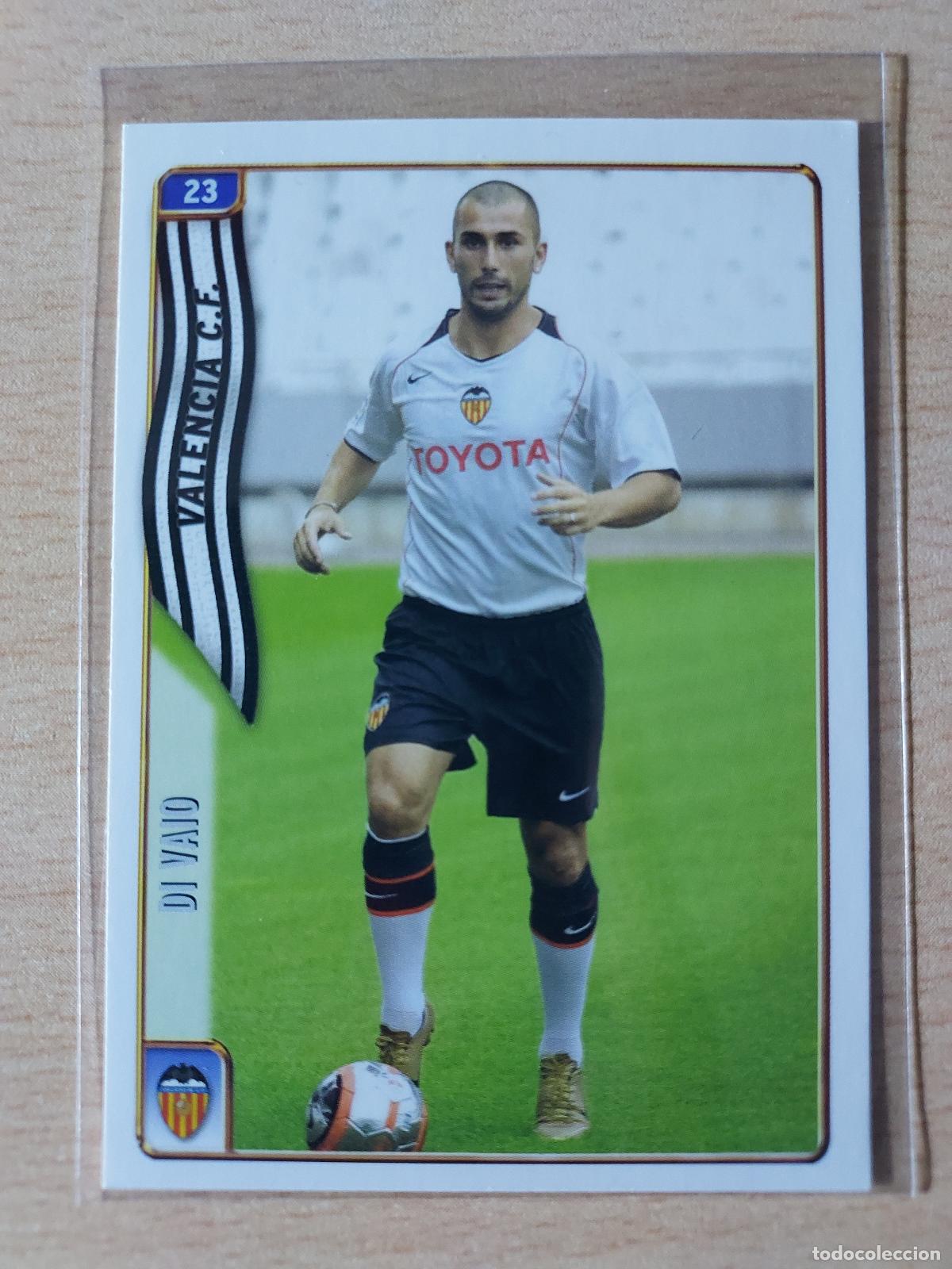 Football Stickers: 2004-2005 - 23 DI VAIO - VALENCIA CF - MUNDICROMO