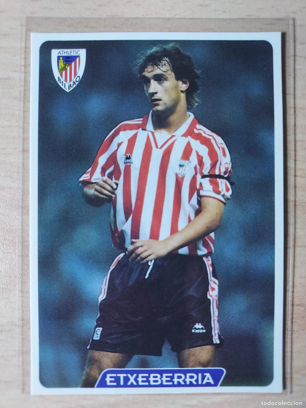 Football Stickers: 1995-1996 - 144 ETXEBERRIA - ATHLETIC DE BILBAO - MUNDICROMO