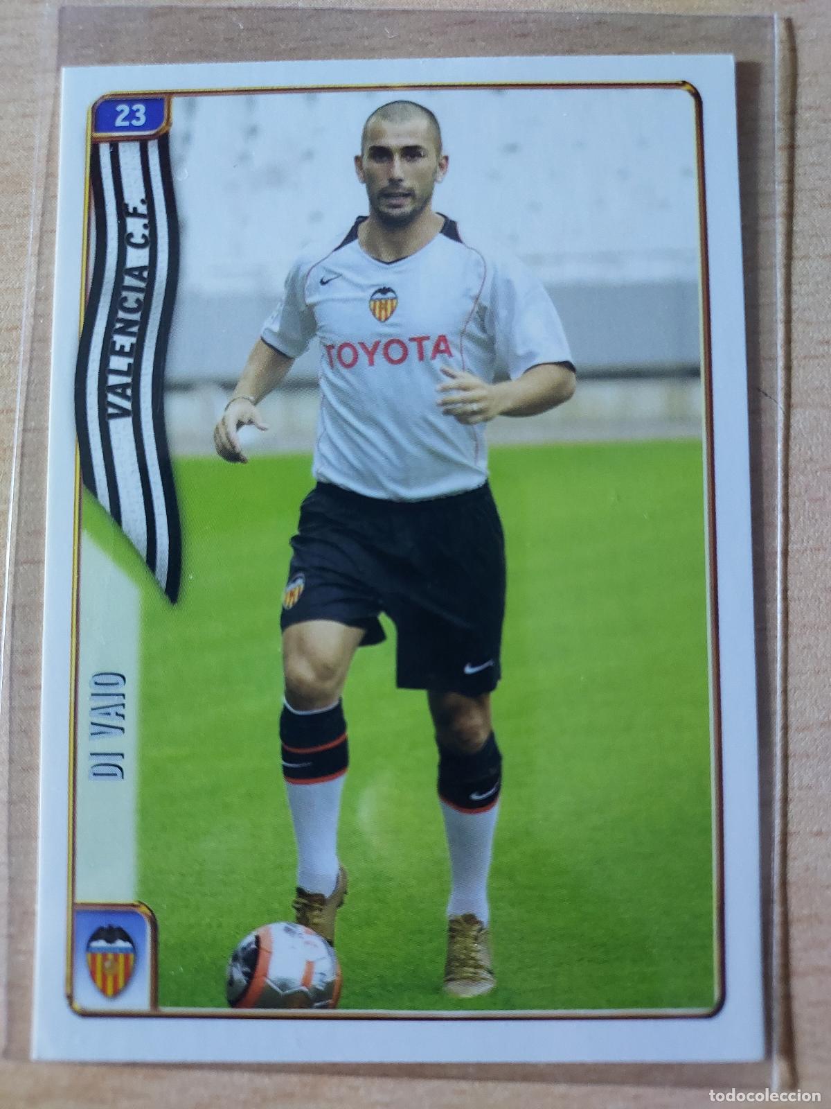 Football Stickers: 2004-2005 - 23 DI VAIO - VALENCIA CF - MUNDICROMO