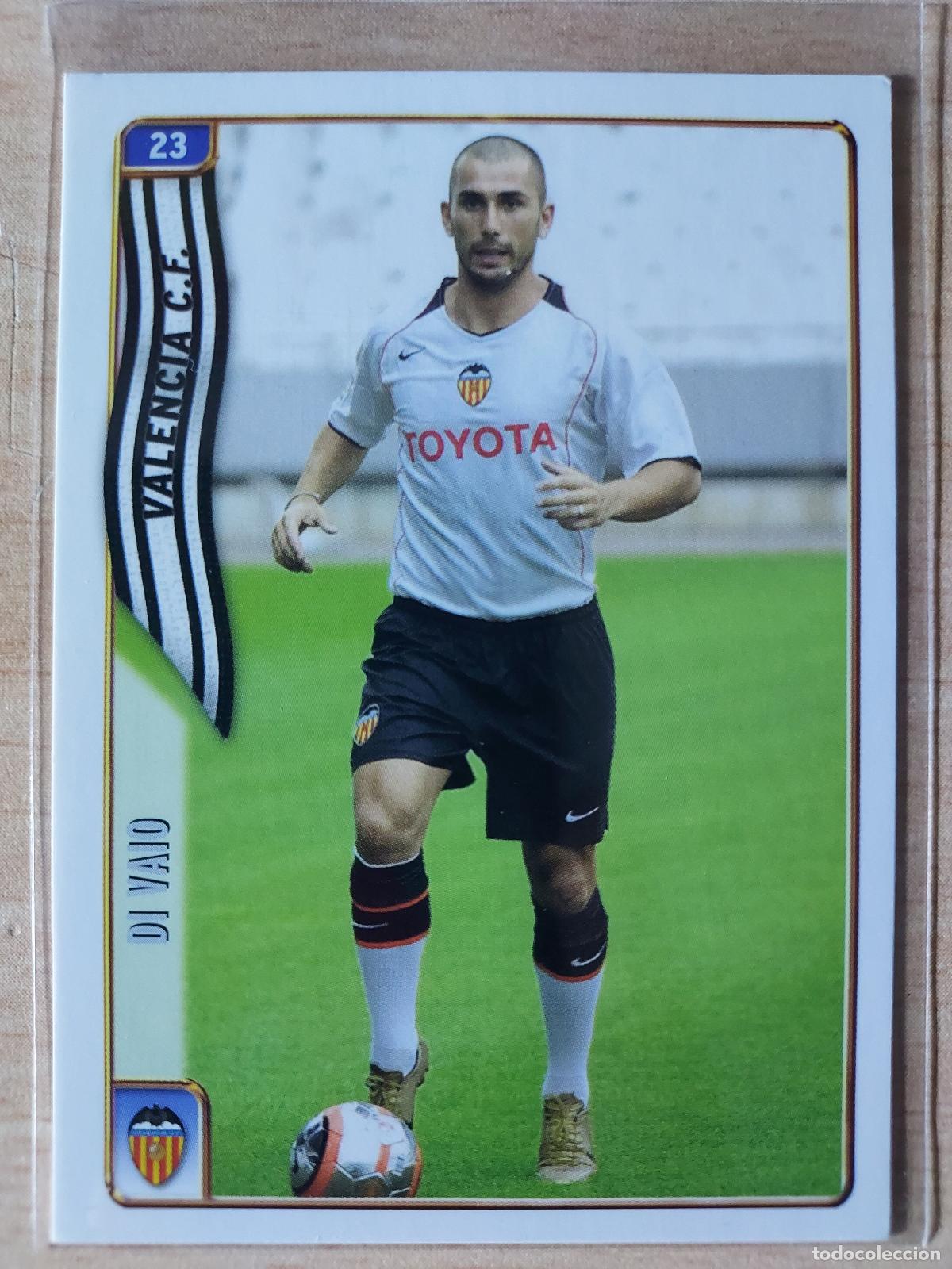 Football Stickers: 2004-2005 - 23 DI VAIO - VALENCIA CF - MUNDICROMO