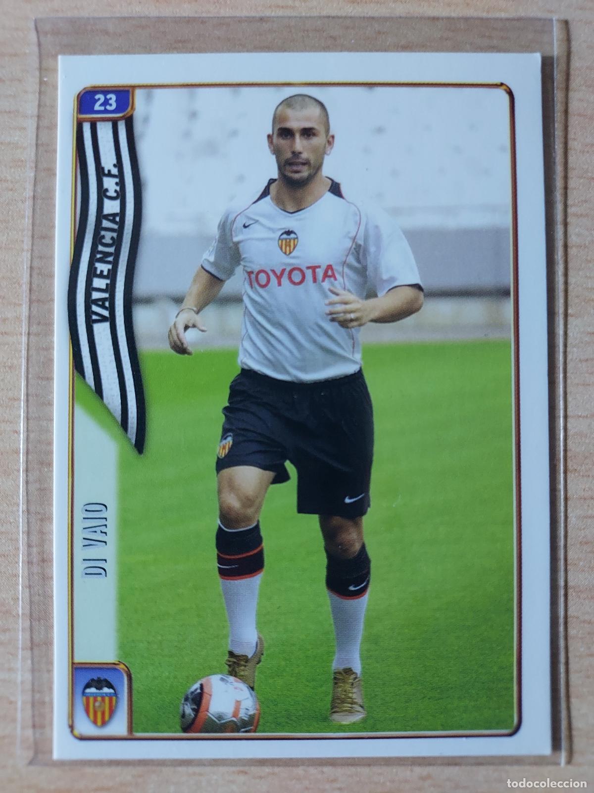 Football Stickers: 2004-2005 - 23 DI VAIO - VALENCIA CF - MUNDICROMO