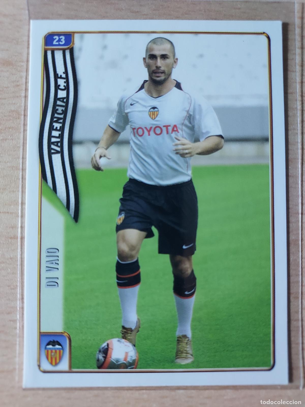 Football Stickers: 2004-2005 - 23 DI VAIO - VALENCIA CF - MUNDICROMO