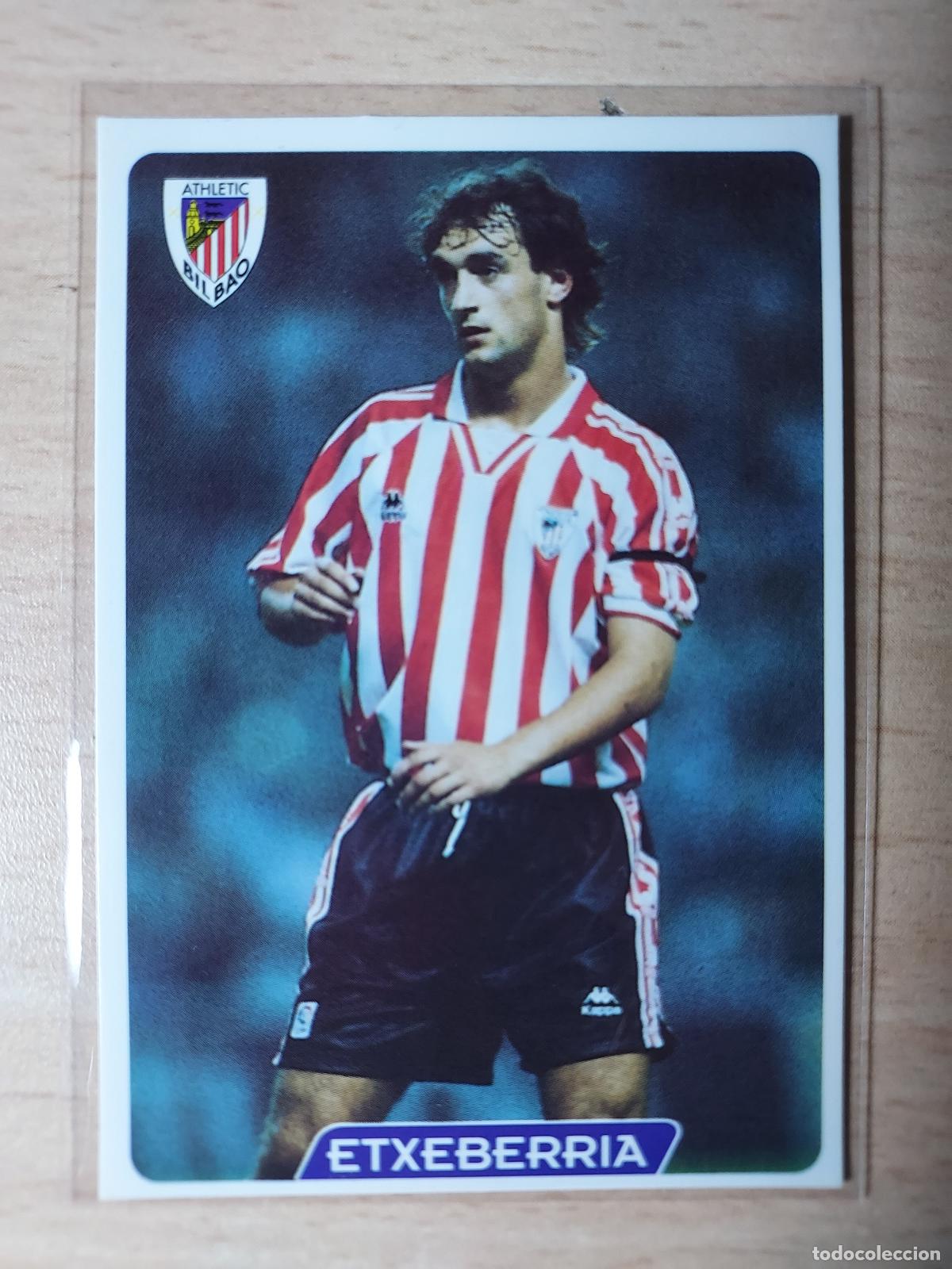 Fu&szlig;ball-Sticker: 1995-1996 - 144 ETXEBERRIA - ATHLETIC DE BILBAO - MUNDICROMO
