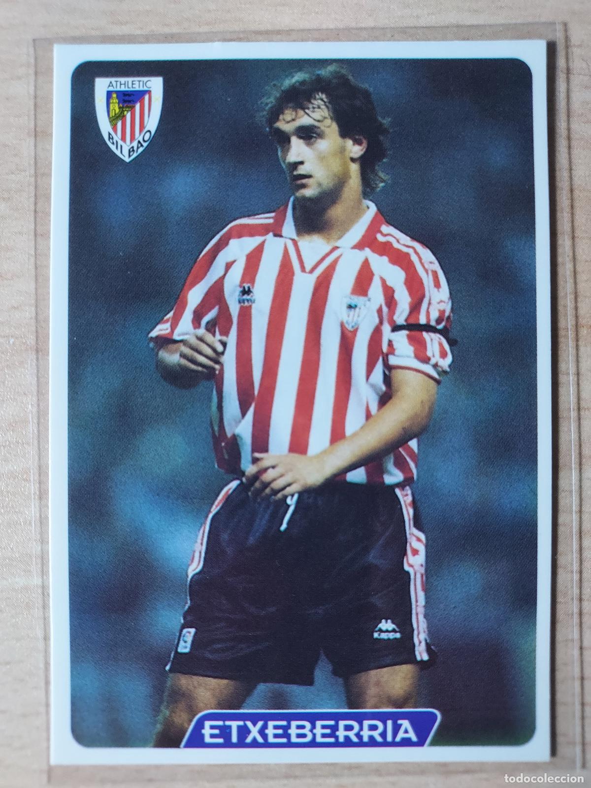 Fu&szlig;ball-Sticker: 1995-1996 - 144 ETXEBERRIA - ATHLETIC DE BILBAO - MUNDICROMO