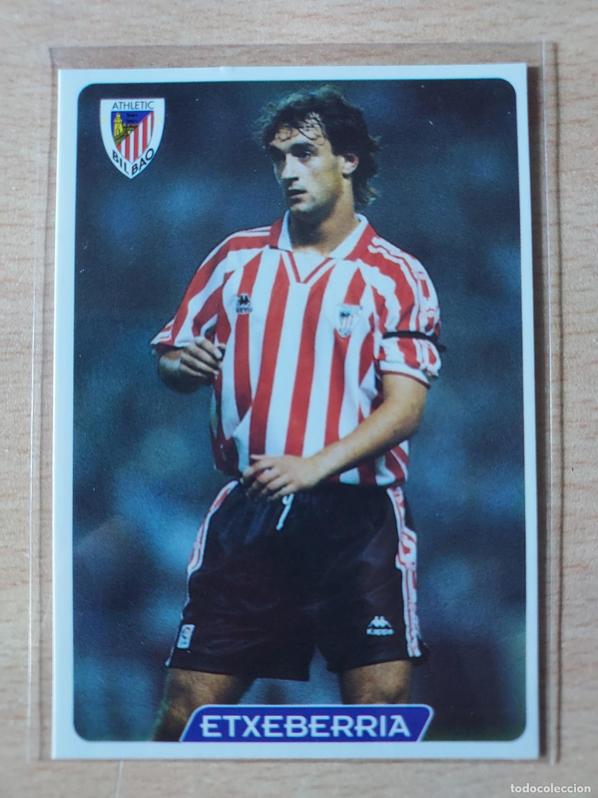 Fu&szlig;ball-Sticker: 1995-1996 - 144 ETXEBERRIA - ATHLETIC DE BILBAO - MUNDICROMO
