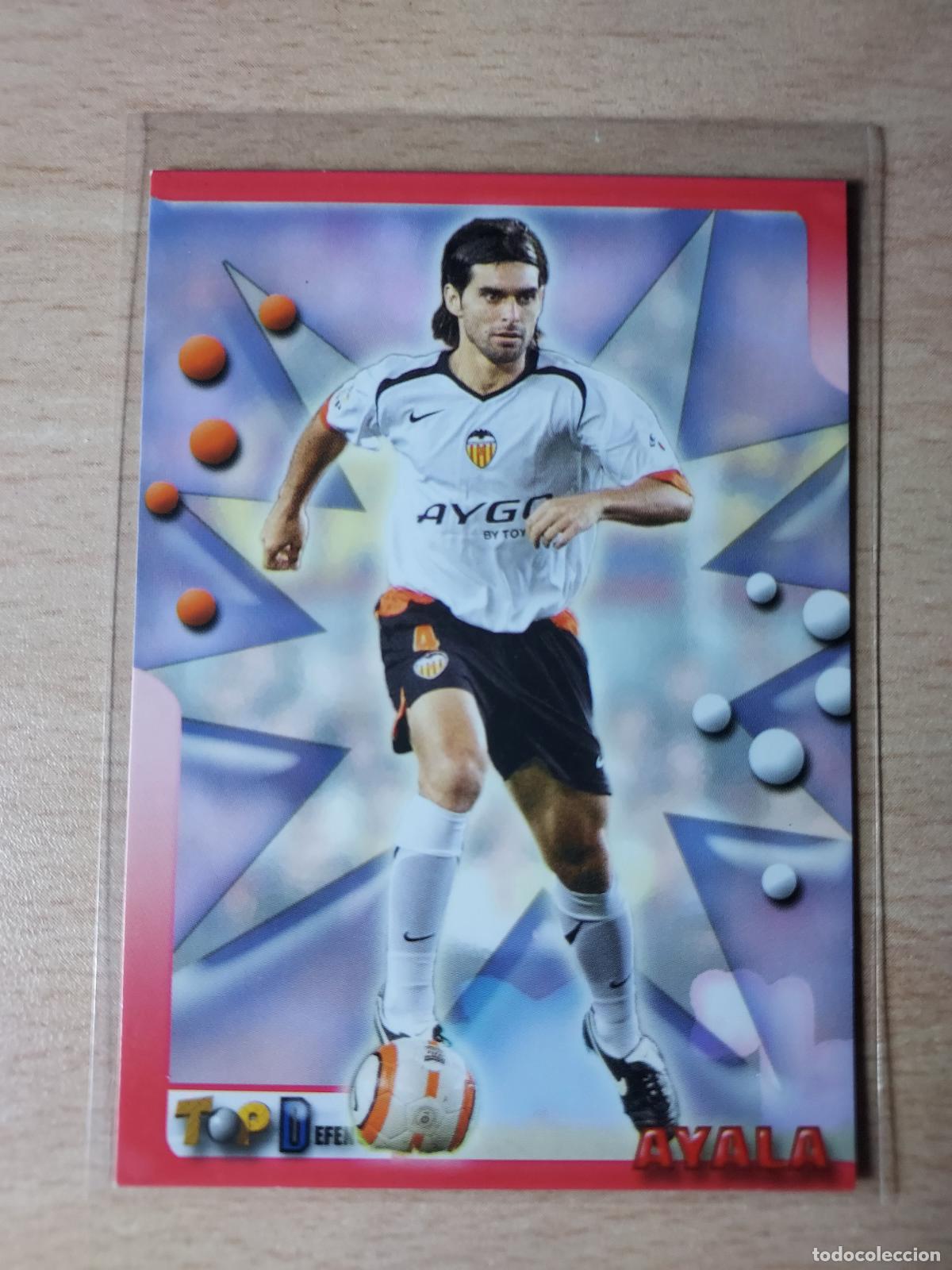 Fu&szlig;ball-Sticker: 2005-2006 - 43 AYALA - VALENCIA CF - MUNDICROMO TOP LIGA