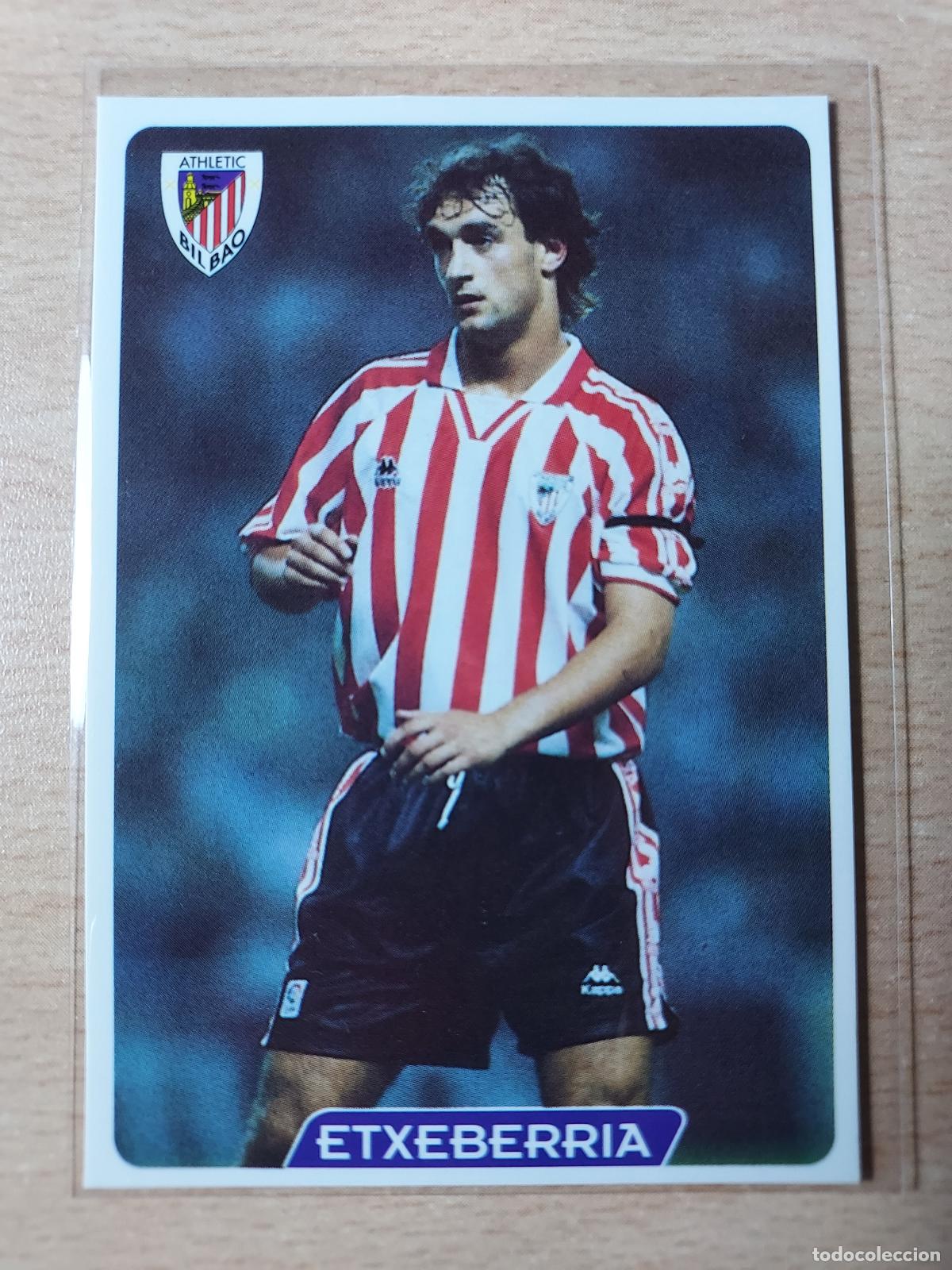 Fu&szlig;ball-Sticker: 1995-1996 - 144 ETXEBERRIA - ATHLETIC DE BILBAO - MUNDICROMO
