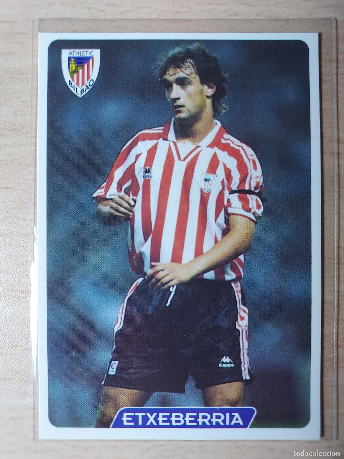 Fu&szlig;ball-Sticker: 1995-1996 - 144 ETXEBERRIA - ATHLETIC DE BILBAO - MUNDICROMO