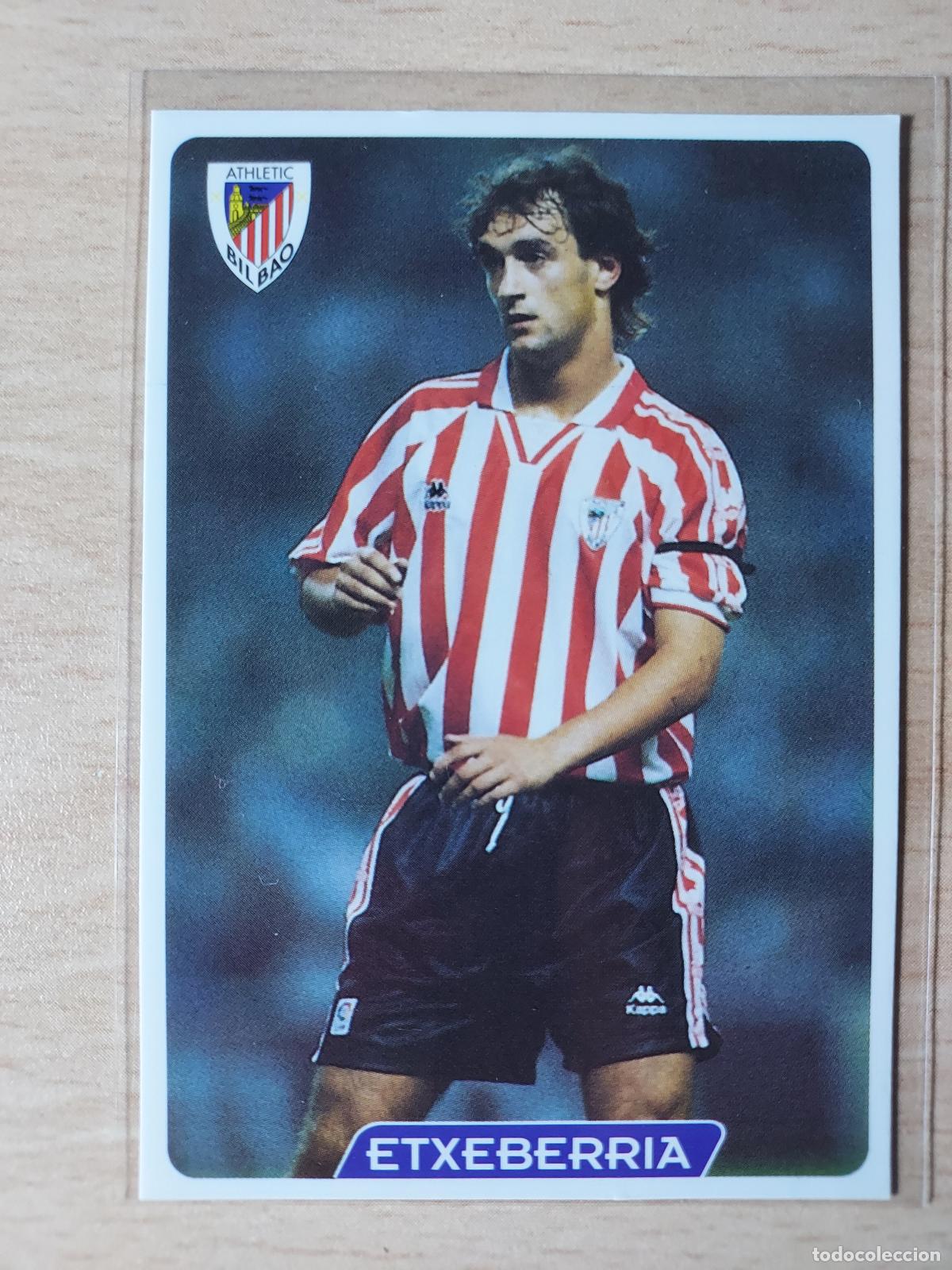 Fu&szlig;ball-Sticker: 1995-1996 - 144 ETXEBERRIA - ATHLETIC DE BILBAO - MUNDICROMO