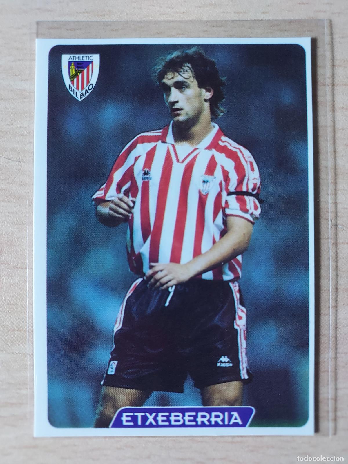 Fu&szlig;ball-Sticker: 1995-1996 - 144 ETXEBERRIA - ATHLETIC DE BILBAO - MUNDICROMO