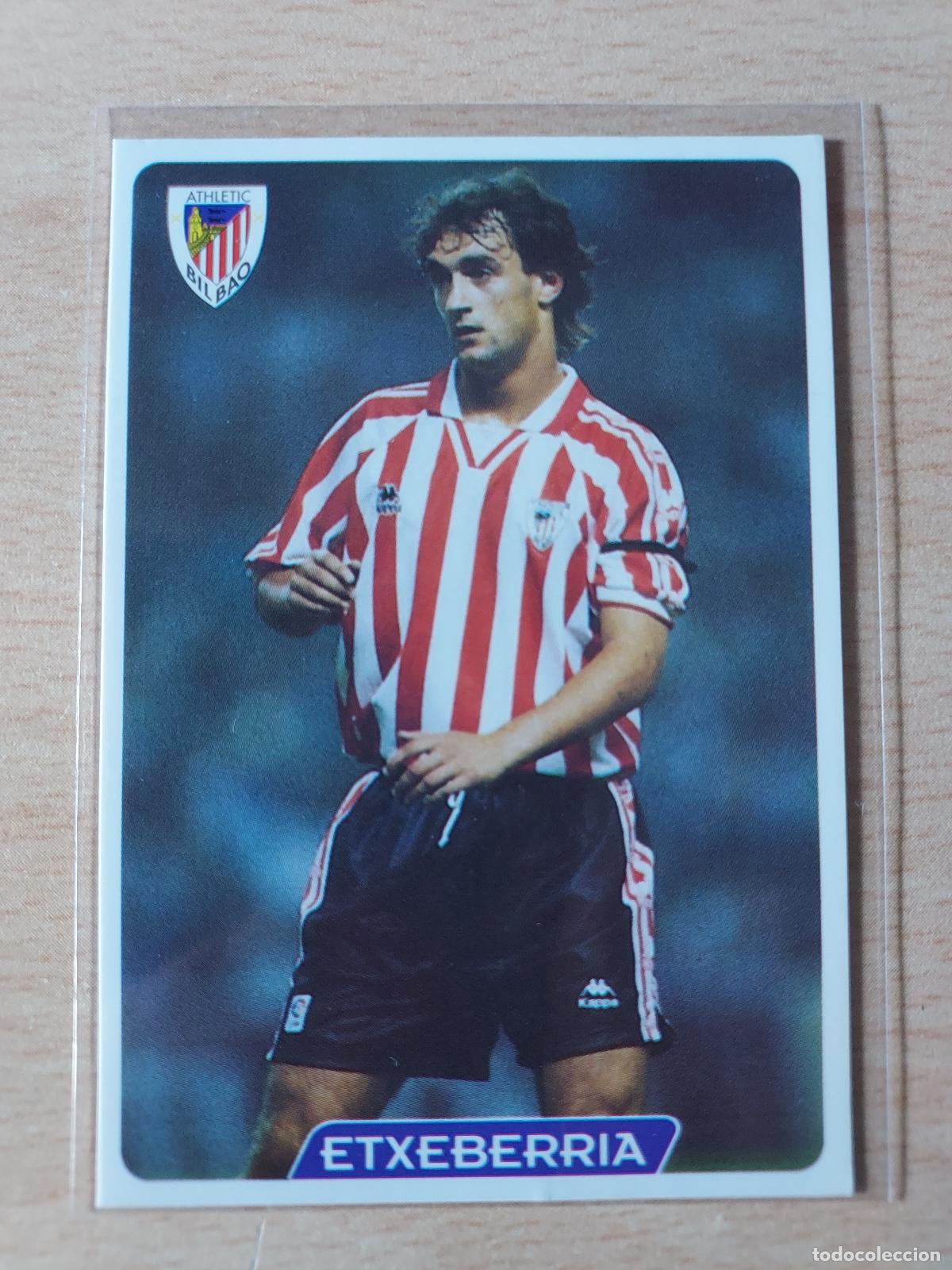 Fu&szlig;ball-Sticker: 1995-1996 - 144 ETXEBERRIA - ATHLETIC DE BILBAO - MUNDICROMO