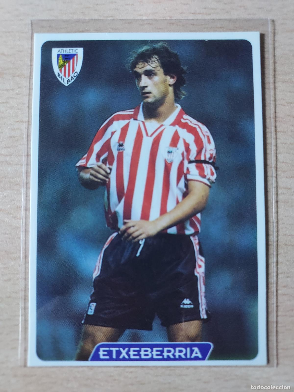 Fu&szlig;ball-Sticker: 1995-1996 - 144 ETXEBERRIA - ATHLETIC DE BILBAO - MUNDICROMO