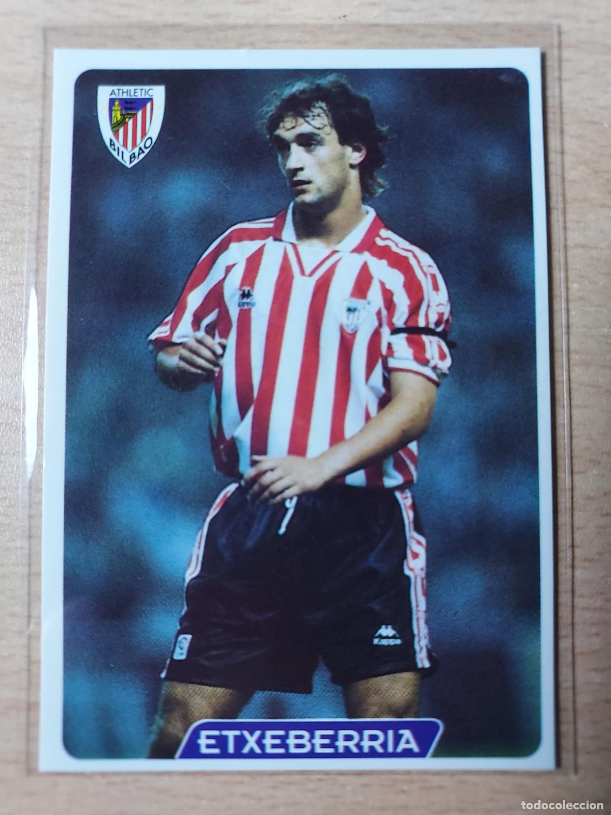 Fu&szlig;ball-Sticker: 1995-1996 - 144 ETXEBERRIA - ATHLETIC DE BILBAO - MUNDICROMO