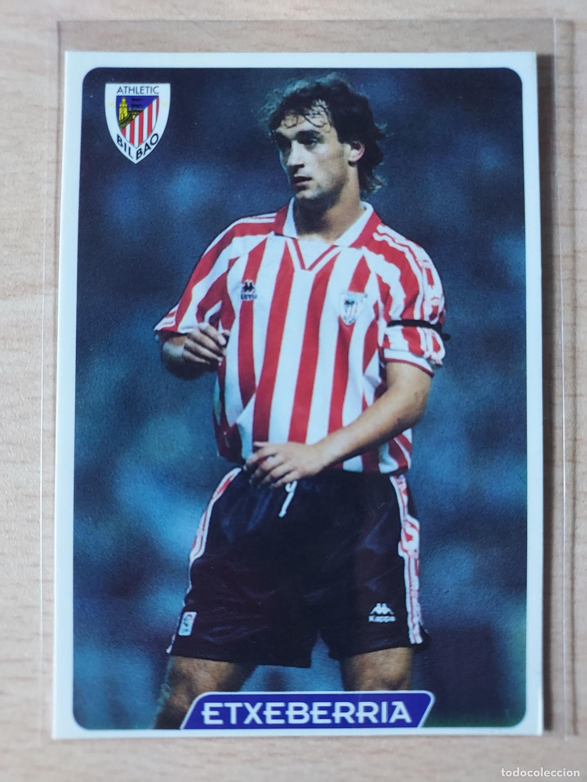 Fu&szlig;ball-Sticker: 1995-1996 - 144 ETXEBERRIA - ATHLETIC DE BILBAO - MUNDICROMO