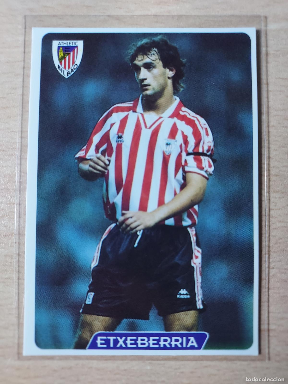 Fu&szlig;ball-Sticker: 1995-1996 - 144 ETXEBERRIA - ATHLETIC DE BILBAO - MUNDICROMO