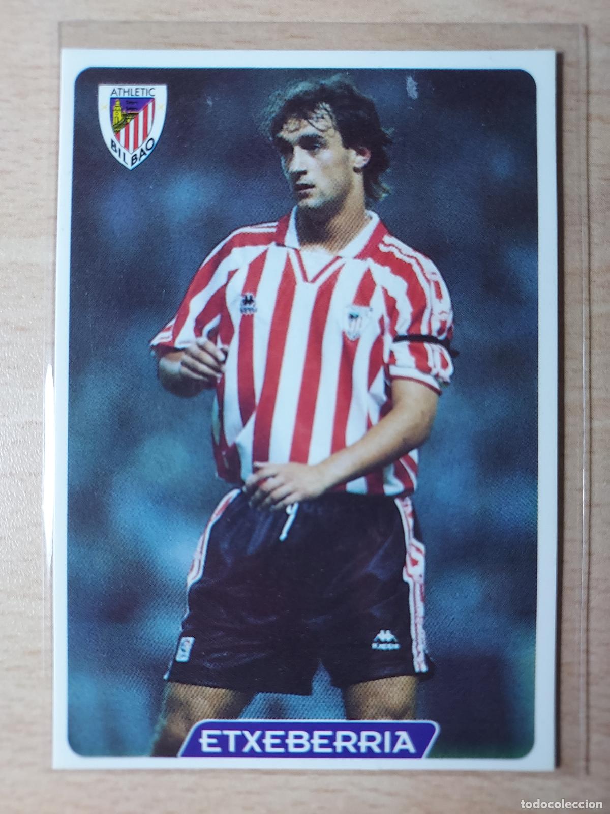 Fu&szlig;ball-Sticker: 1995-1996 - 144 ETXEBERRIA - ATHLETIC DE BILBAO - MUNDICROMO