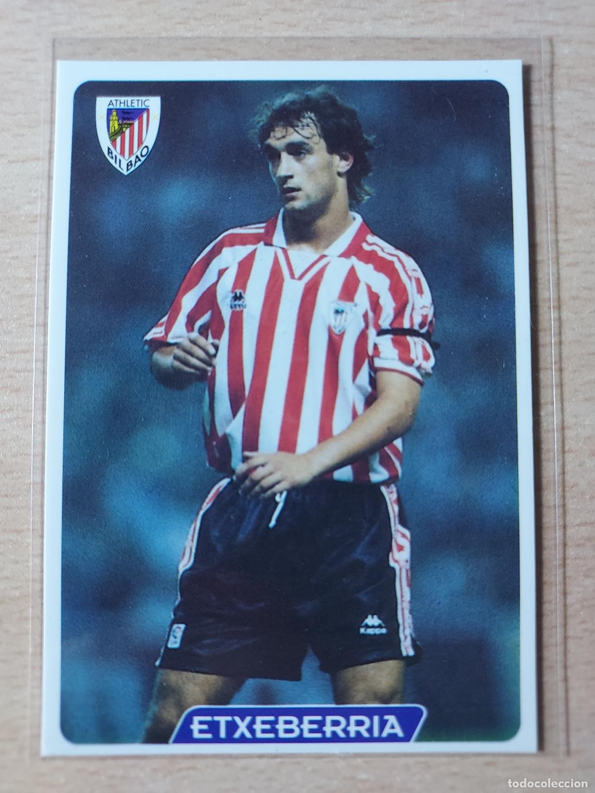 Fu&szlig;ball-Sticker: 1995-1996 - 144 ETXEBERRIA - ATHLETIC DE BILBAO - MUNDICROMO