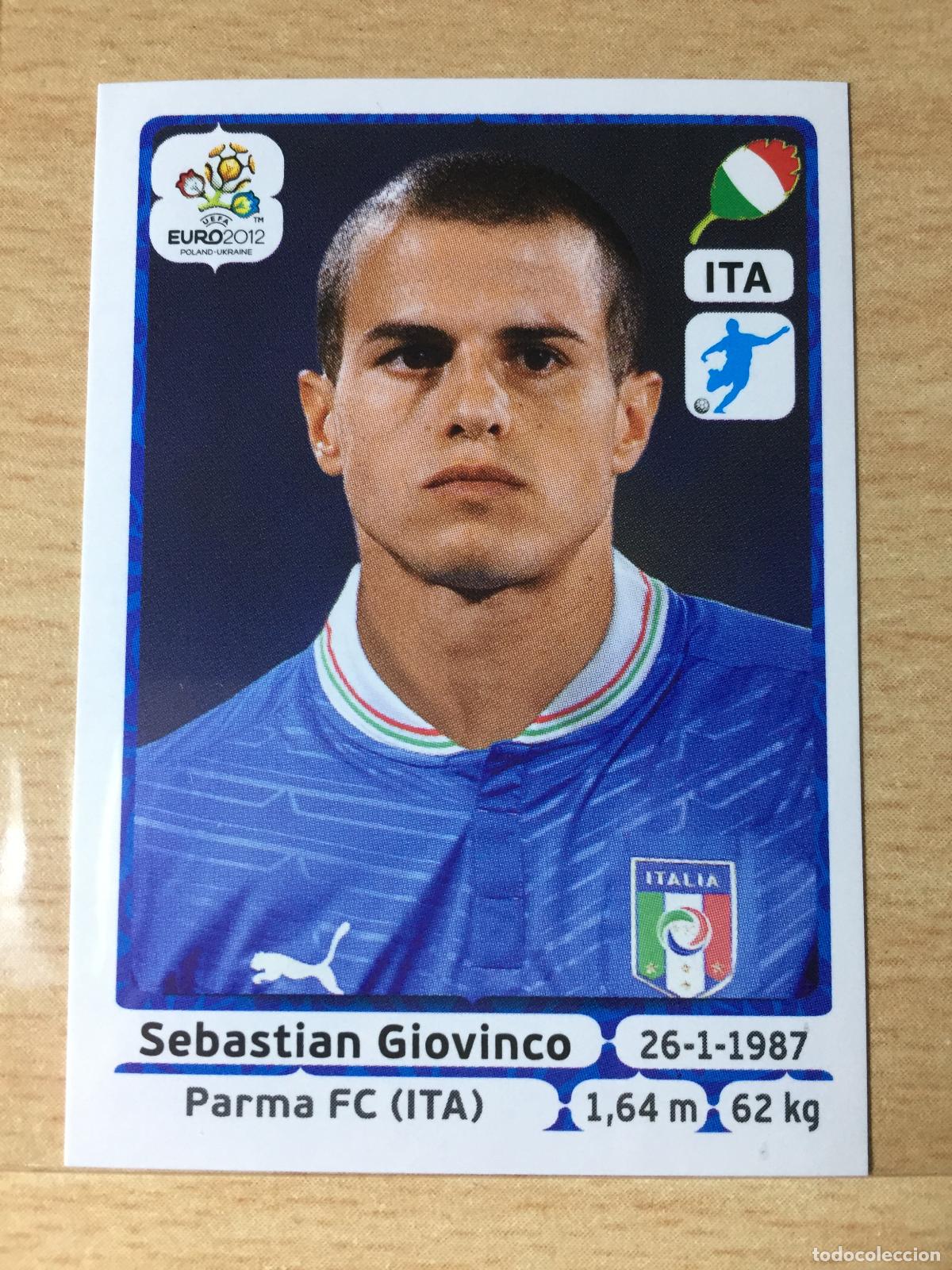 Fu&szlig;ball-Sticker: 2012 - 331 SEBASTIAN GIOVINCO - ITALIA - UEFA EURO 2012 - PANINI