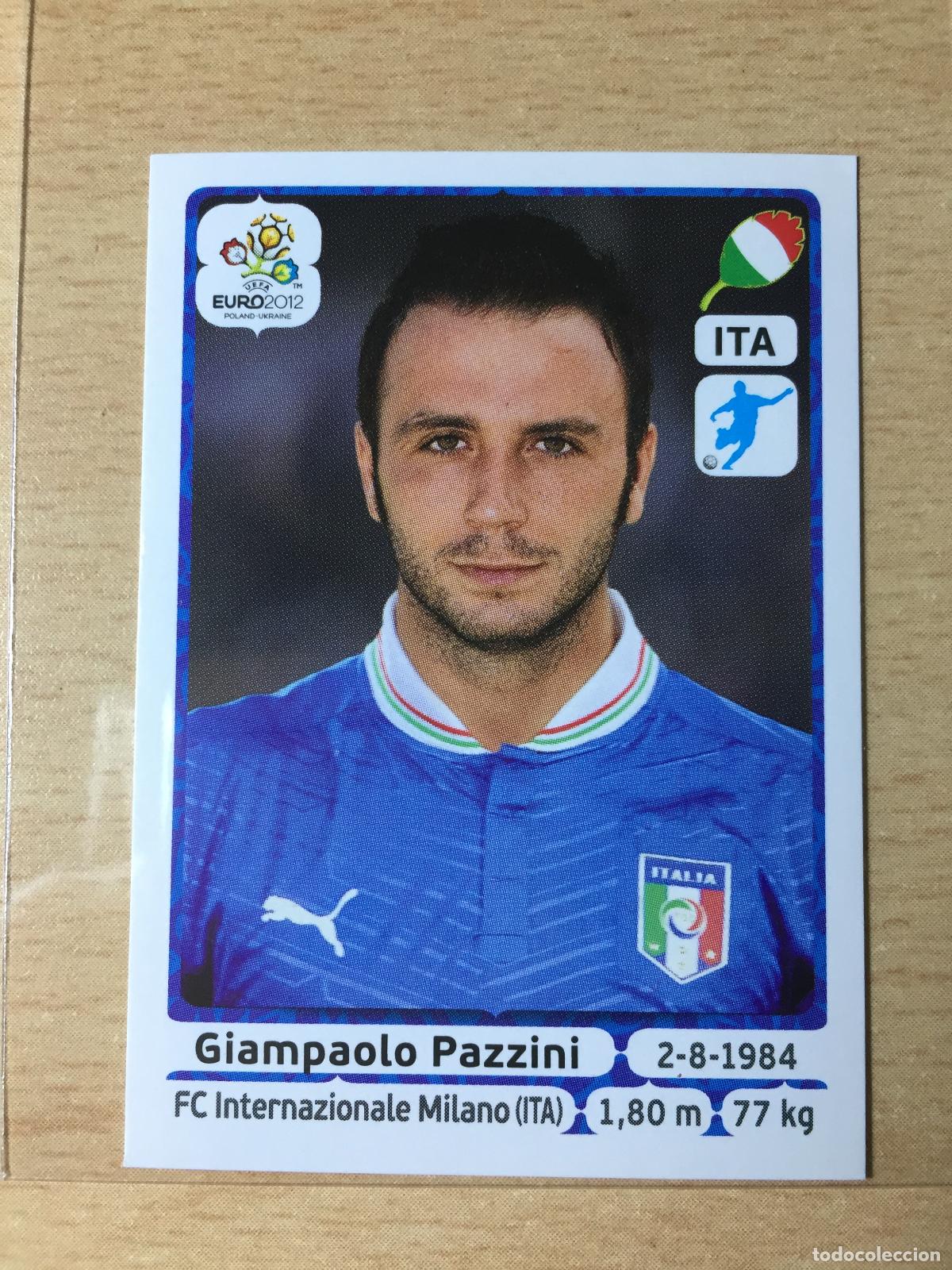 Fu&szlig;ball-Sticker: 2012 - 334 GIAMPAOLO PAZZINI - ITALIA - UEFA EURO 2012 - PANINI