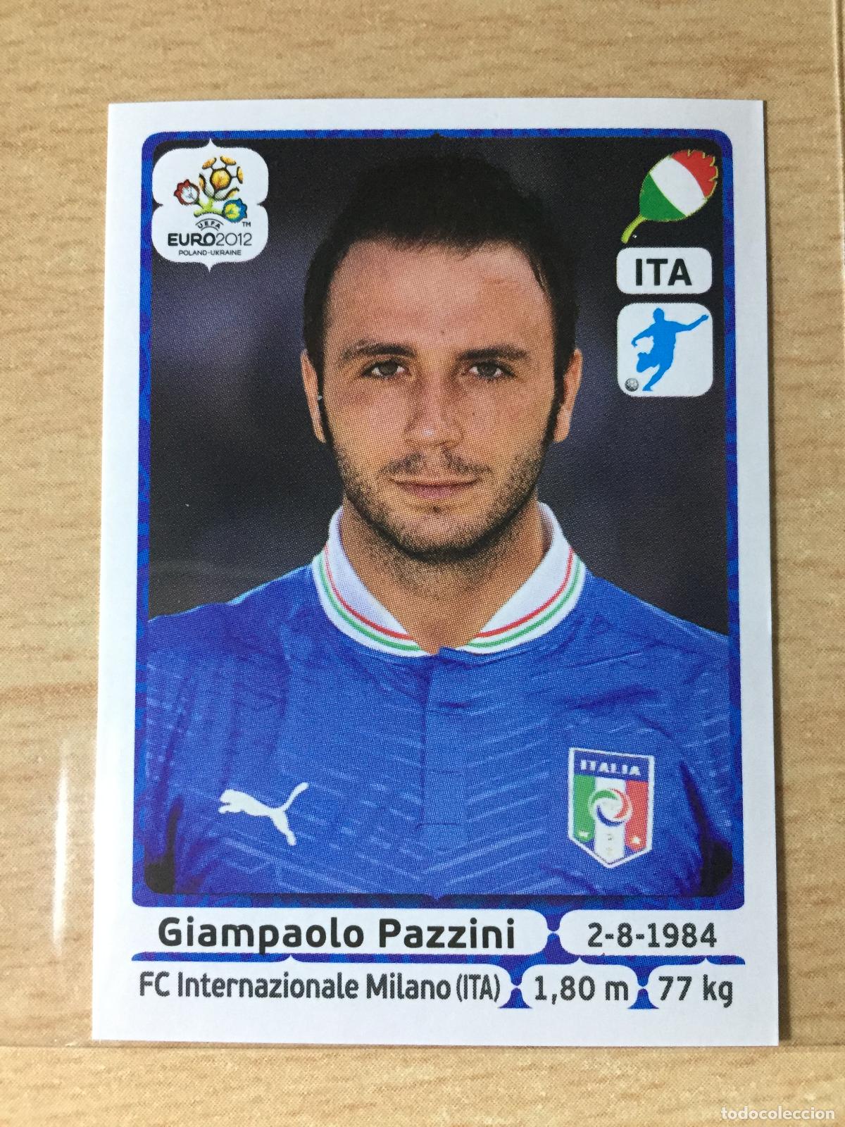Fu&szlig;ball-Sticker: 2012 - 334 GIAMPAOLO PAZZINI - ITALIA - UEFA EURO 2012 - PANINI