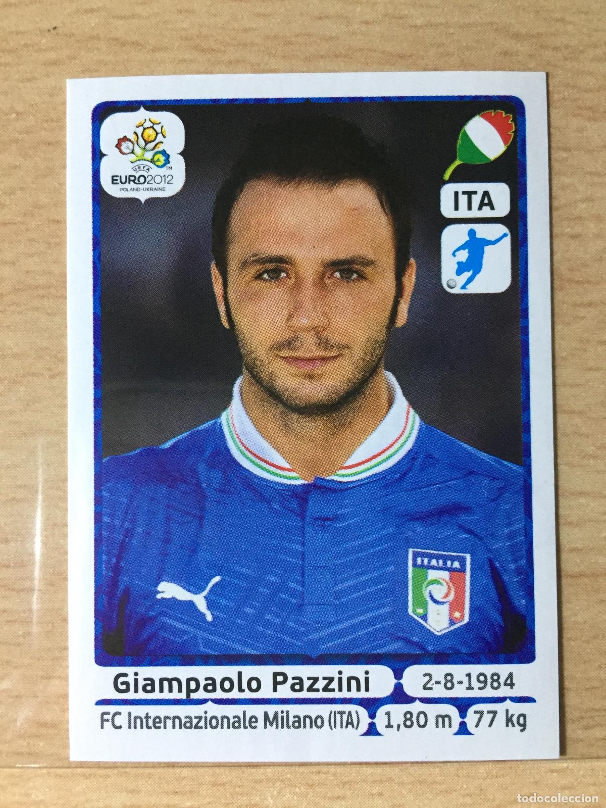 Fu&szlig;ball-Sticker: 2012 - 334 GIAMPAOLO PAZZINI - ITALIA - UEFA EURO 2012 - PANINI