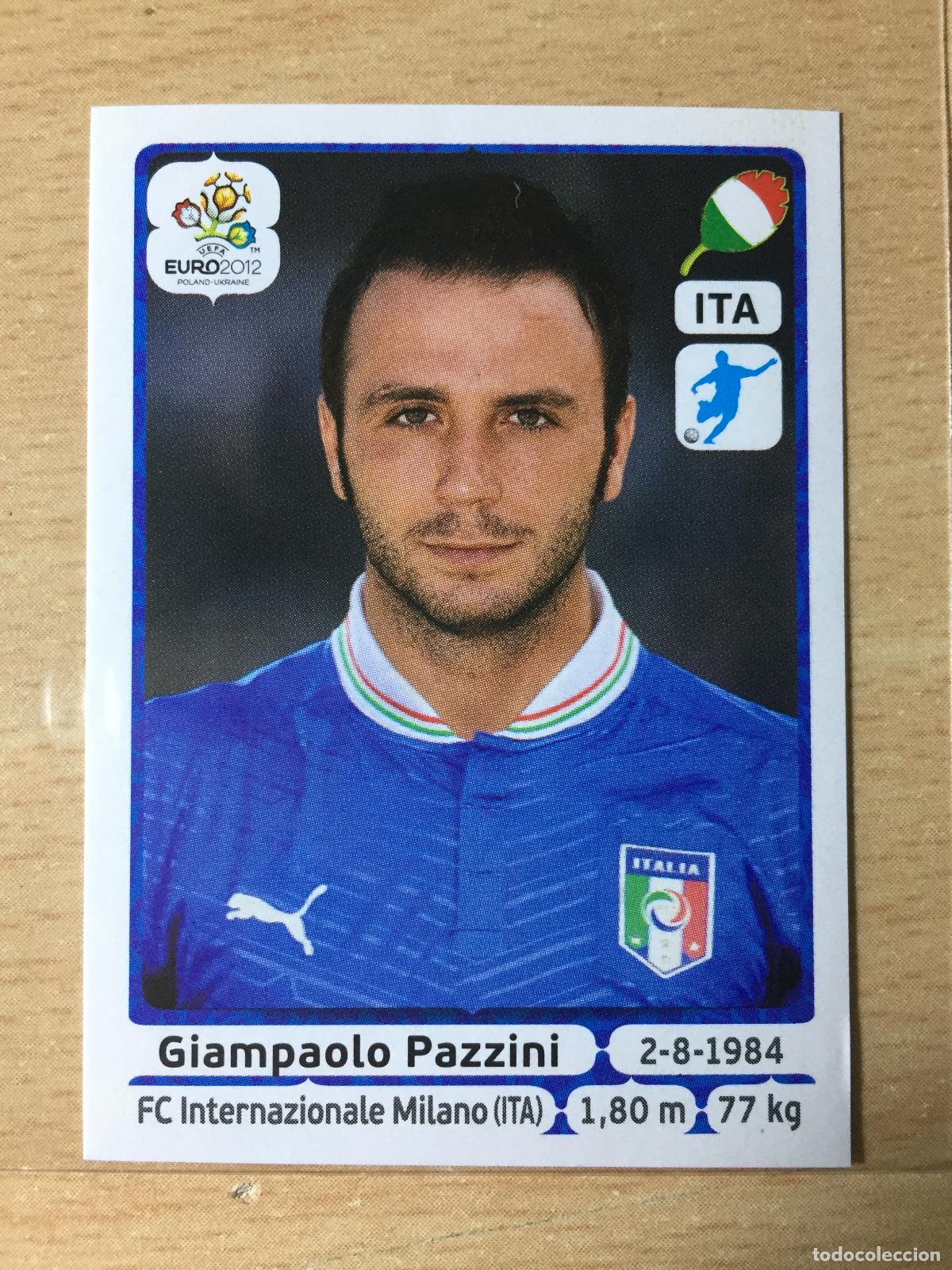 Fu&szlig;ball-Sticker: 2012 - 334 GIAMPAOLO PAZZINI - ITALIA - UEFA EURO 2012 - PANINI