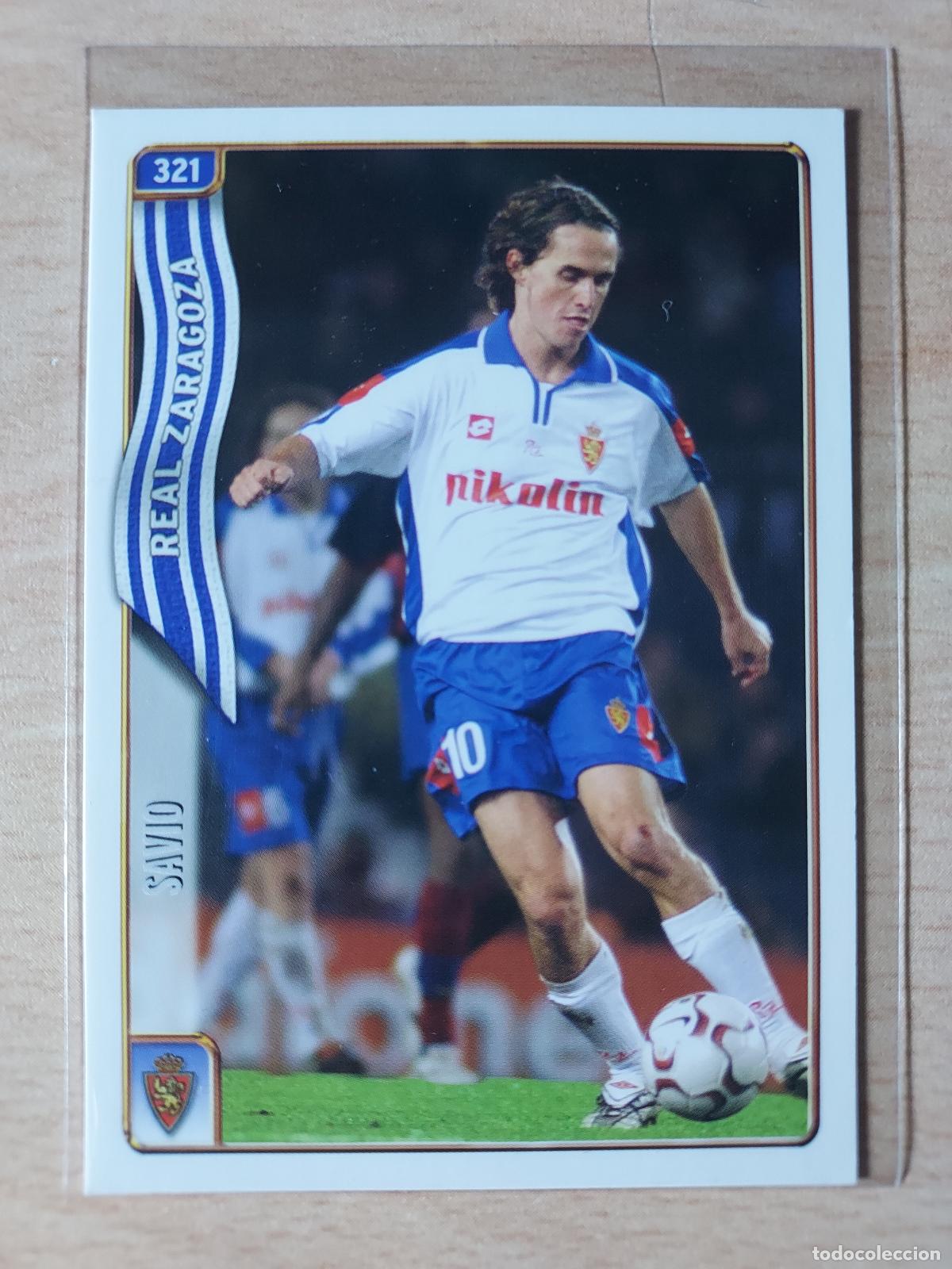 Football Stickers: 2004-2005 - 321 SAVIO - REAL ZARAGOZA - MUNDICROMO
