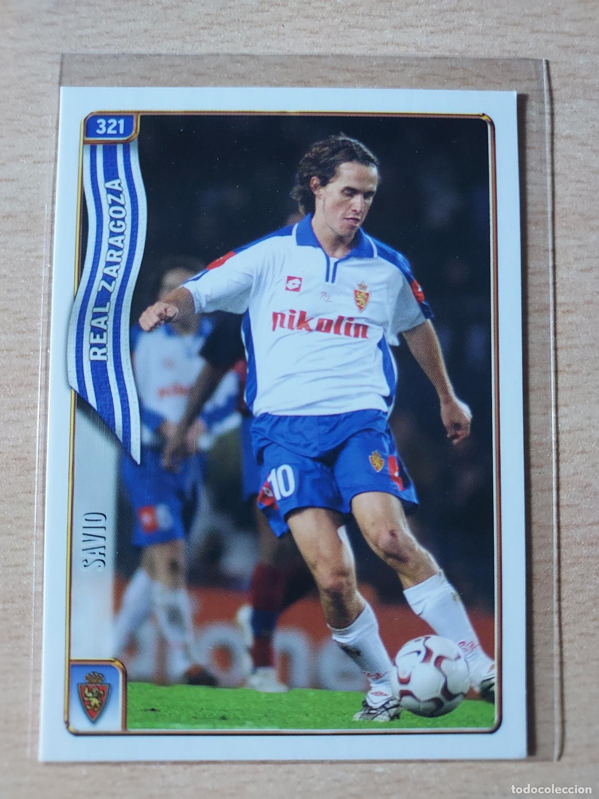 Football Stickers: 2004-2005 - 321 SAVIO - REAL ZARAGOZA - MUNDICROMO