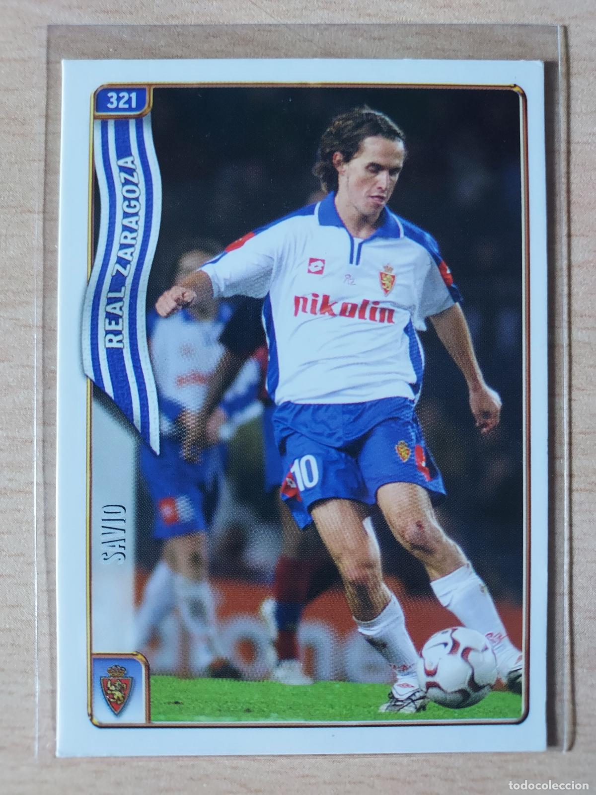 Football Stickers: 2004-2005 - 321 SAVIO - REAL ZARAGOZA - MUNDICROMO