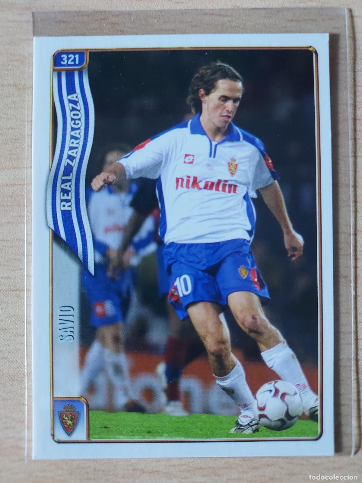 Football Stickers: 2004-2005 - 321 SAVIO - REAL ZARAGOZA - MUNDICROMO