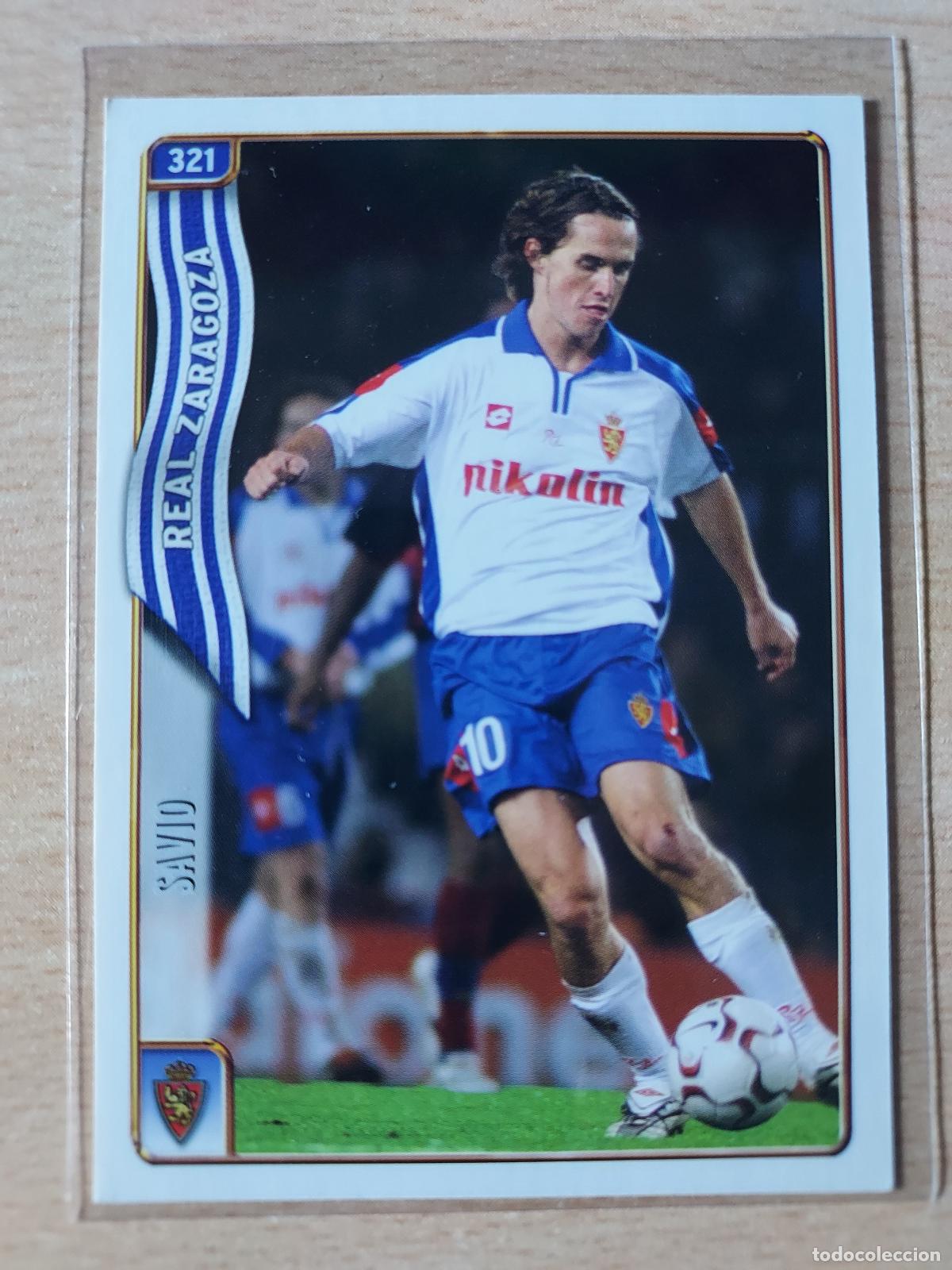 Football Stickers: 2004-2005 - 321 SAVIO - REAL ZARAGOZA - MUNDICROMO