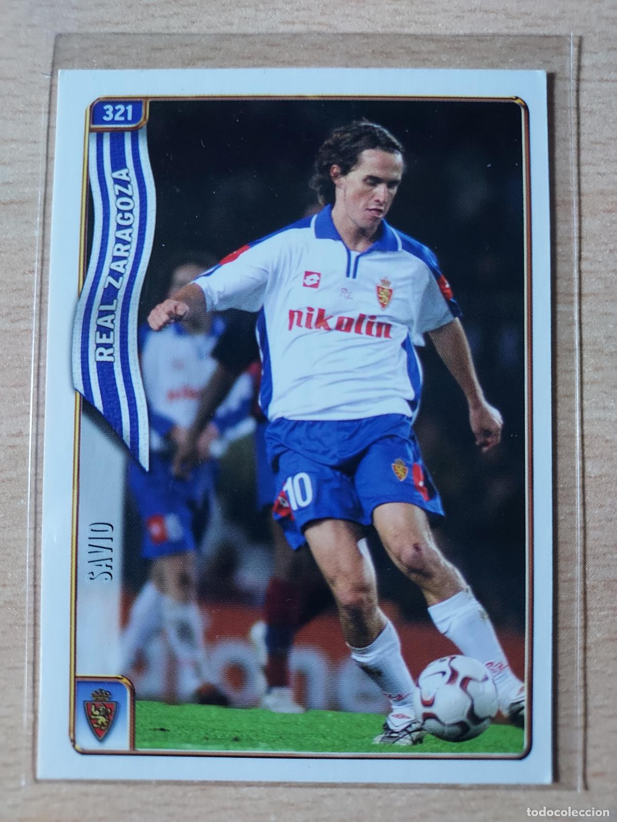 Football Stickers: 2004-2005 - 321 SAVIO - REAL ZARAGOZA - MUNDICROMO