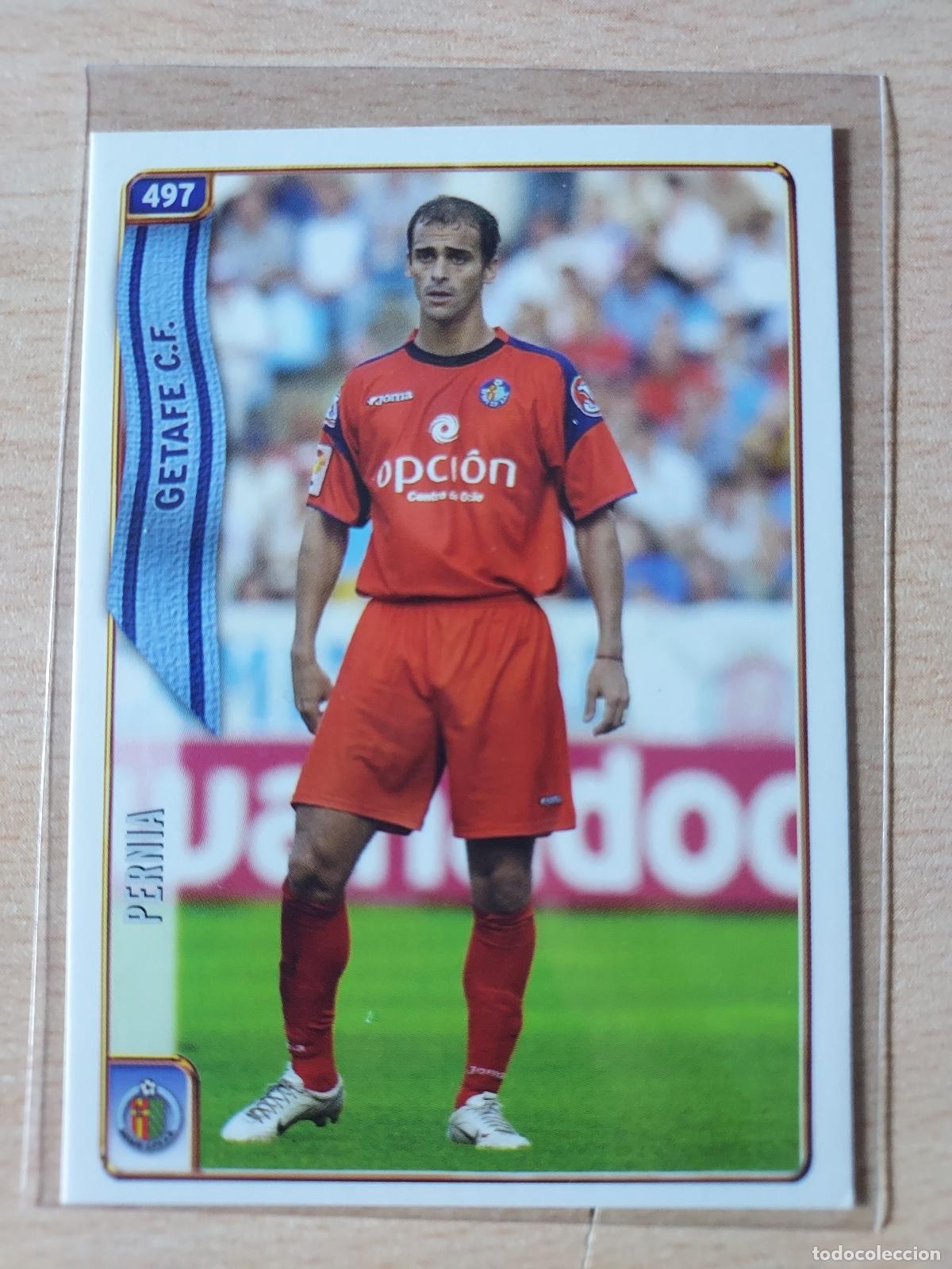 Football Stickers: 2004-2005 - 497 PERNIA - GETAFE CF - MUNDICROMO