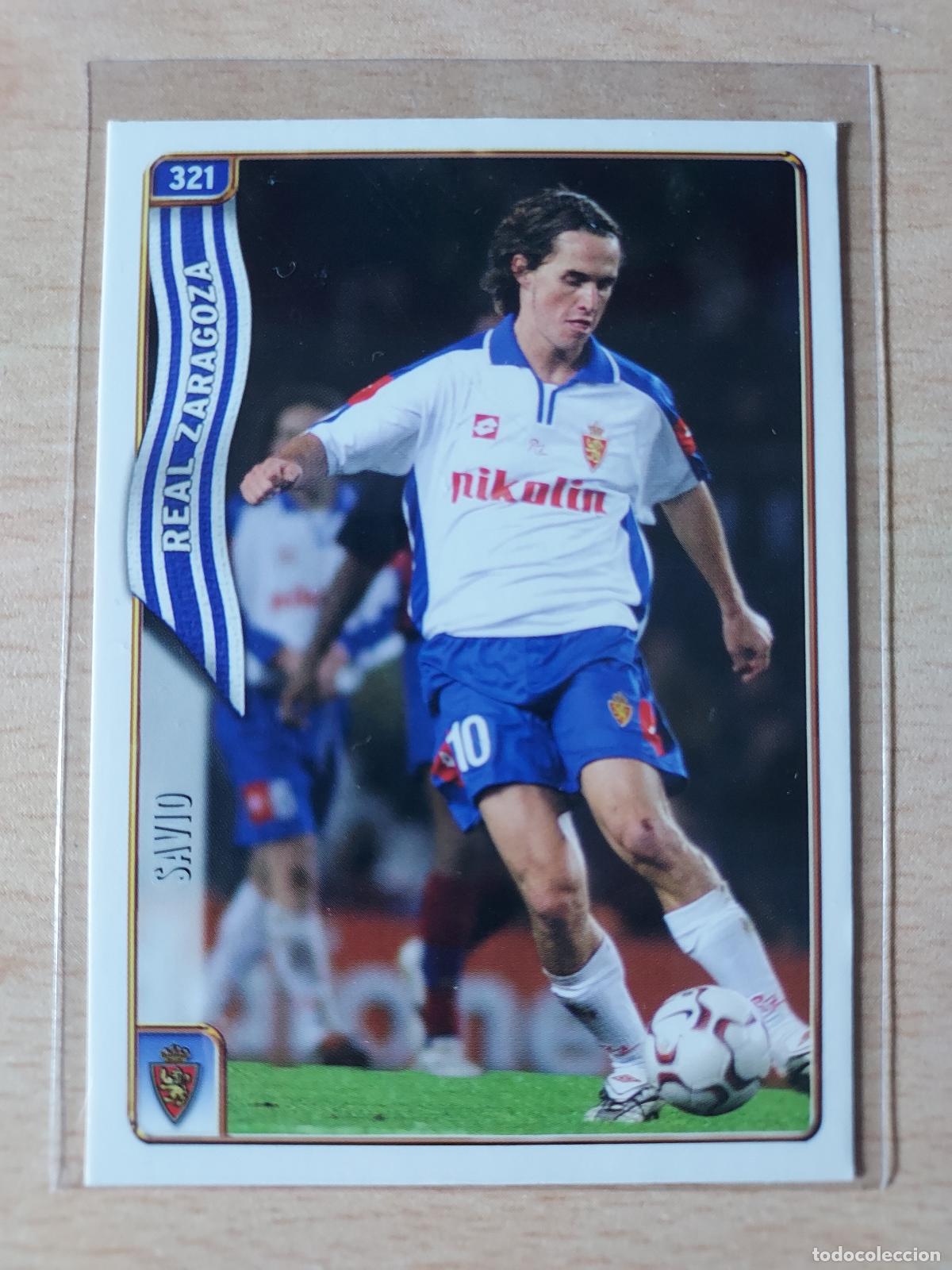 Football Stickers: 2004-2005 - 321 SAVIO - REAL ZARAGOZA - MUNDICROMO
