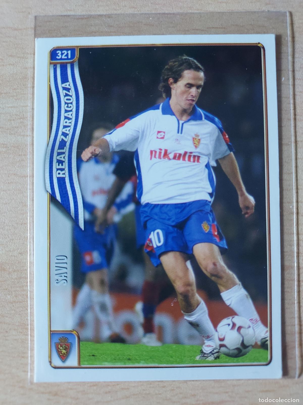 Football Stickers: 2004-2005 - 321 SAVIO - REAL ZARAGOZA - MUNDICROMO