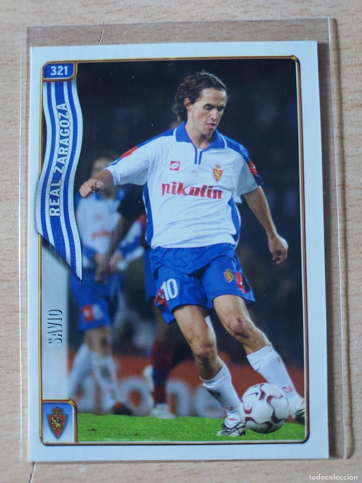 Football Stickers: 2004-2005 - 321 SAVIO - REAL ZARAGOZA - MUNDICROMO