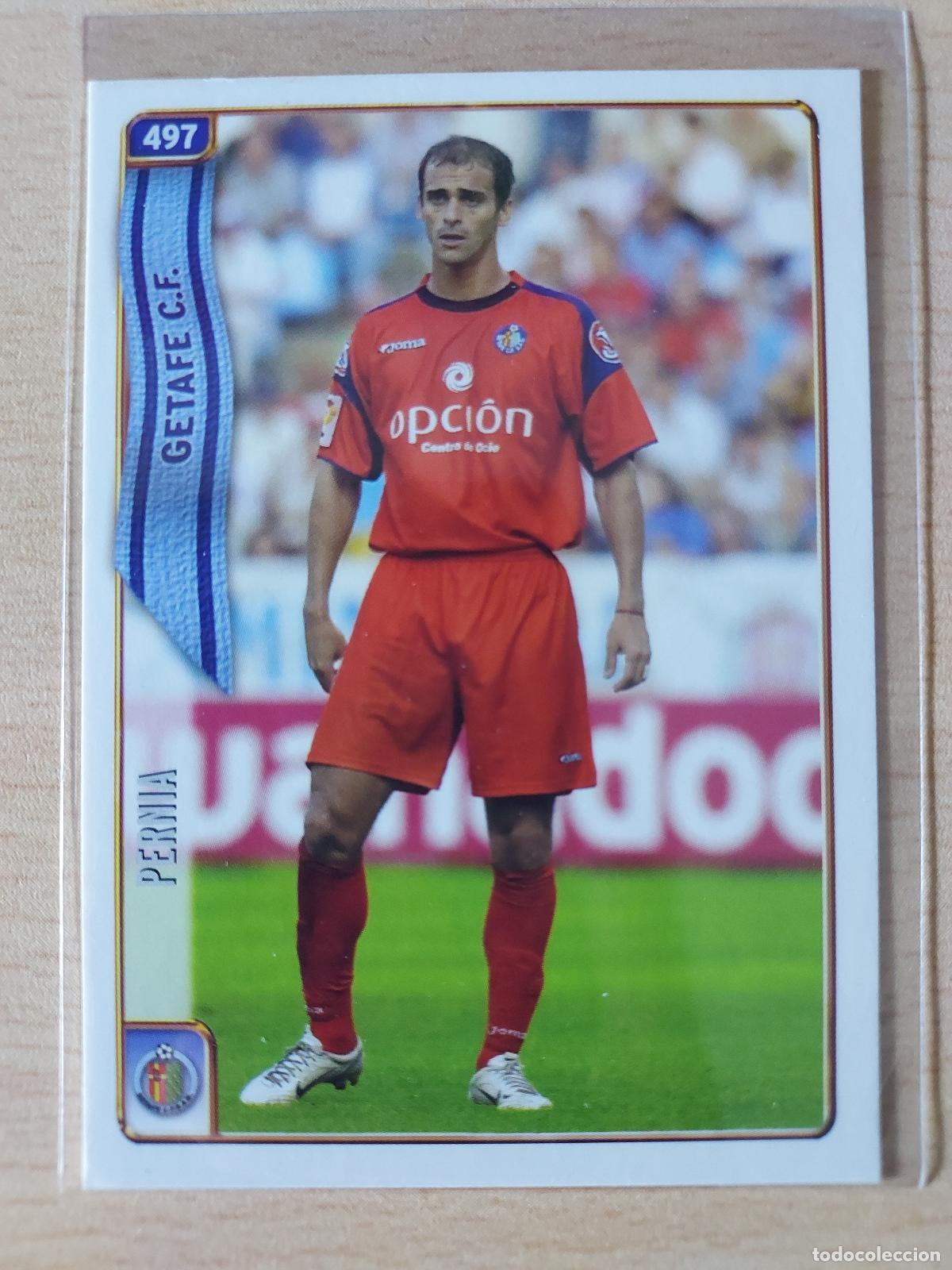 Football Stickers: 2004-2005 - 497 PERNIA - GETAFE CF - MUNDICROMO