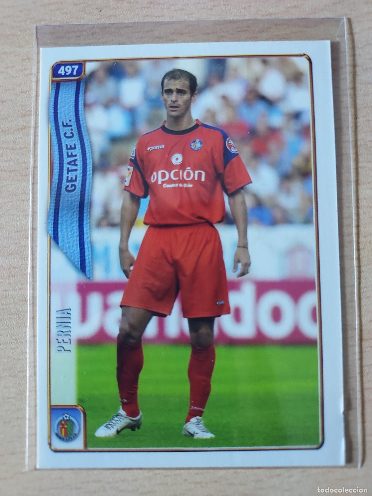 Football Stickers: 2004-2005 - 497 PERNIA - GETAFE CF - MUNDICROMO