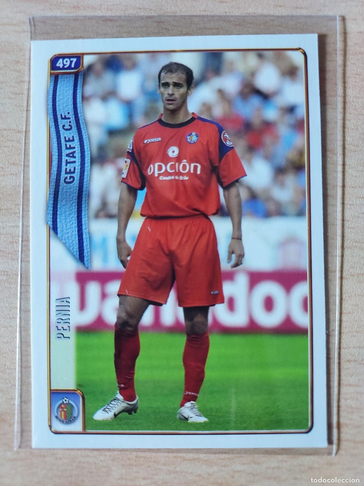 Football Stickers: 2004-2005 - 497 PERNIA - GETAFE CF - MUNDICROMO