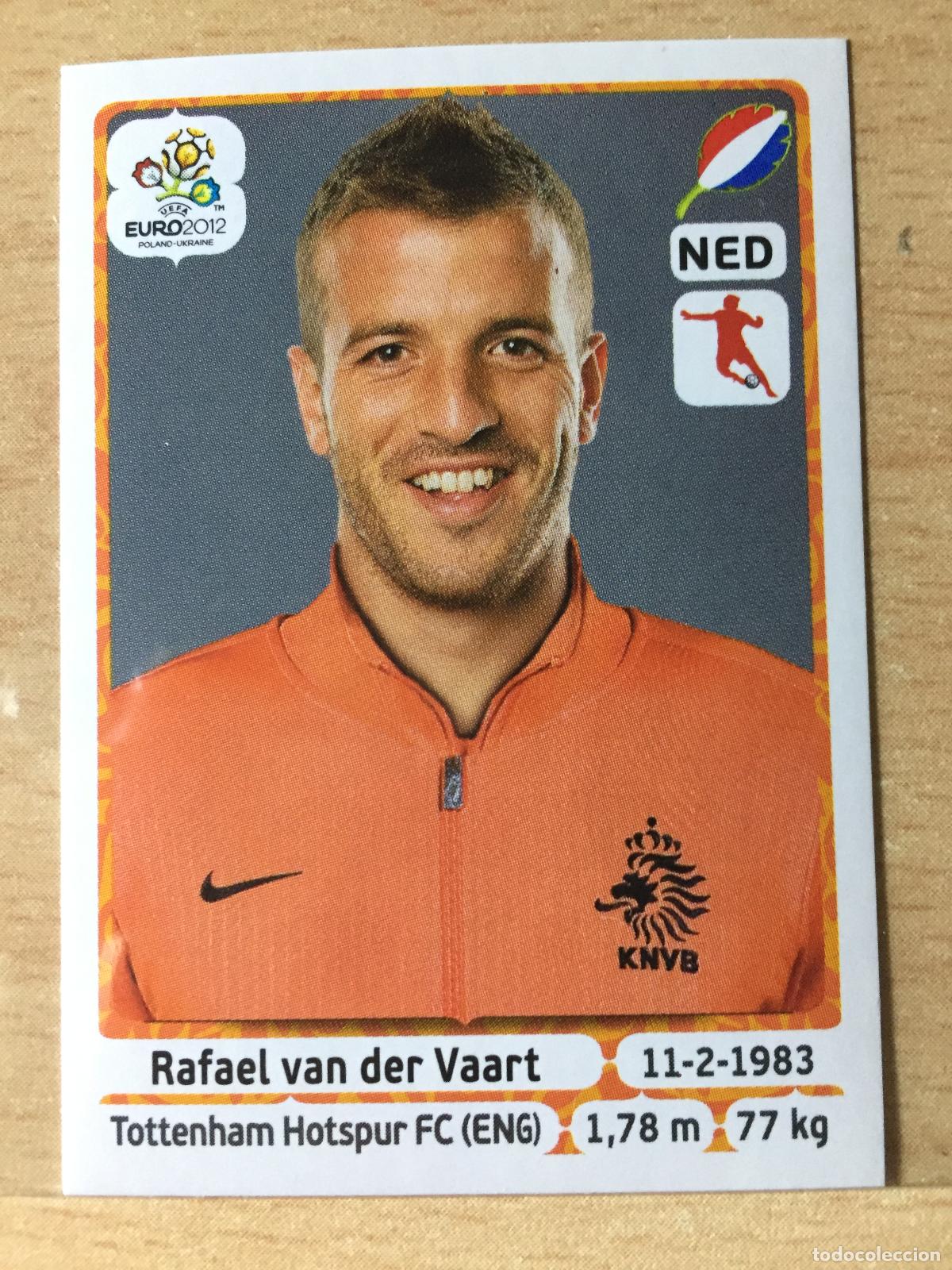 Football Stickers: 2012 - 181 RAFAEL VAN DER VAART - PAISES BAJOS - UEFA EURO 2012 - PANINI