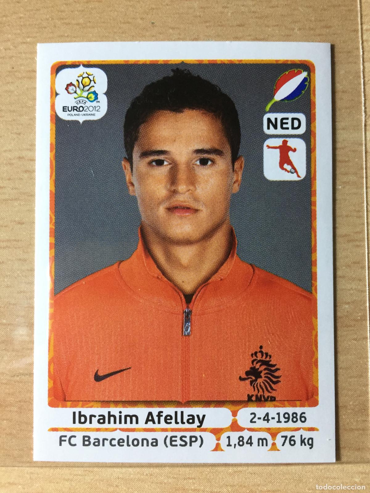 Cartes &agrave; collectionner de Football: 2012 - 184 IBRAHIM AFELLAY - PAISES BAJOS - UEFA EURO 2012 - PANINI