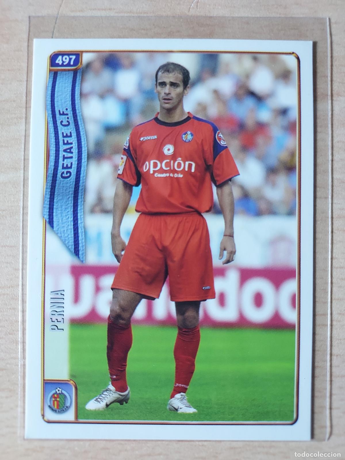 Cartes &agrave; collectionner de Football: 2004-2005 - 497 PERNIA - GETAFE CF - MUNDICROMO