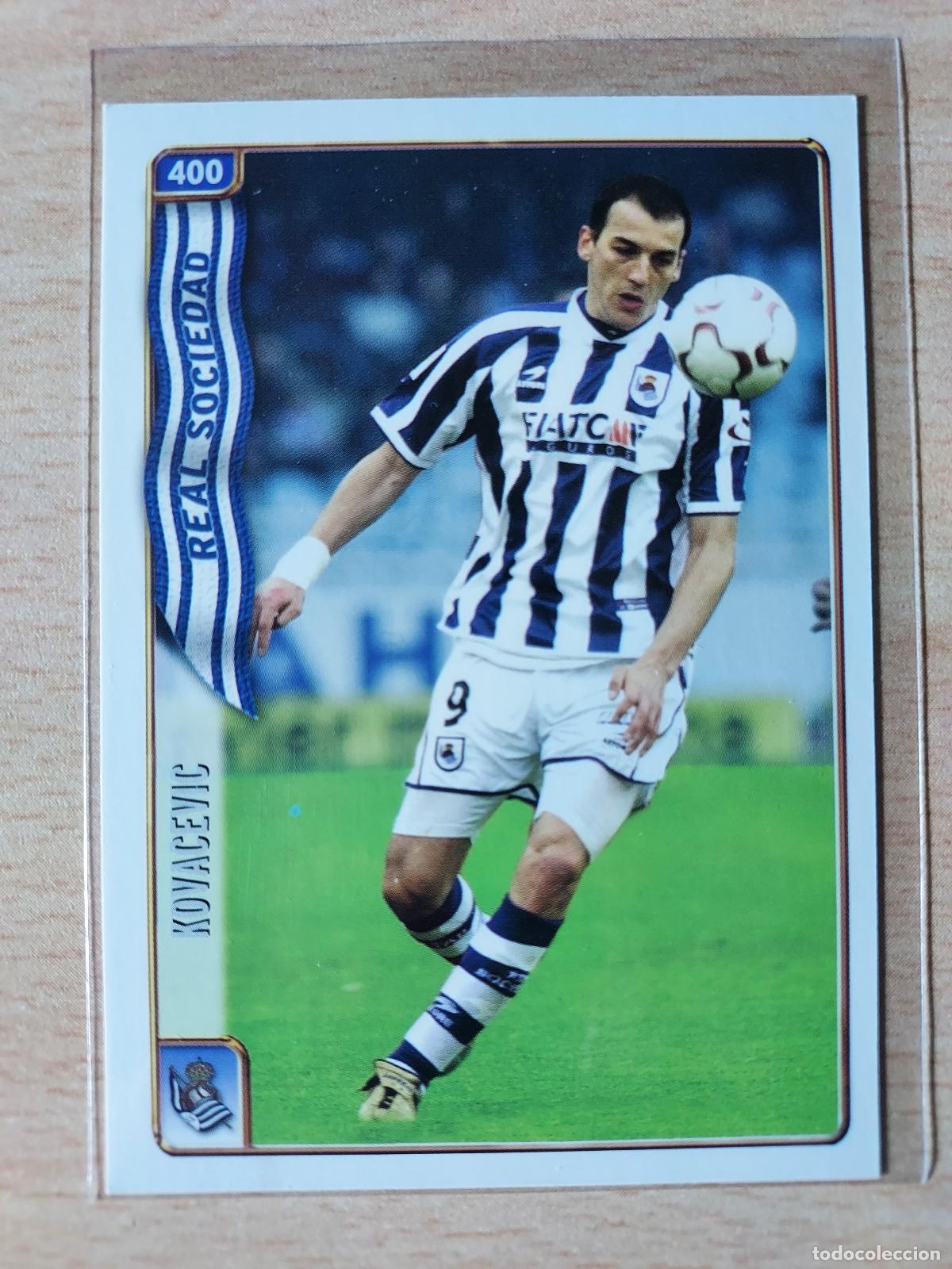 Cartes &agrave; collectionner de Football: 2004-2005 - 400 KOVACEVIC - REAL SOCIEDAD - MUNDICROMO