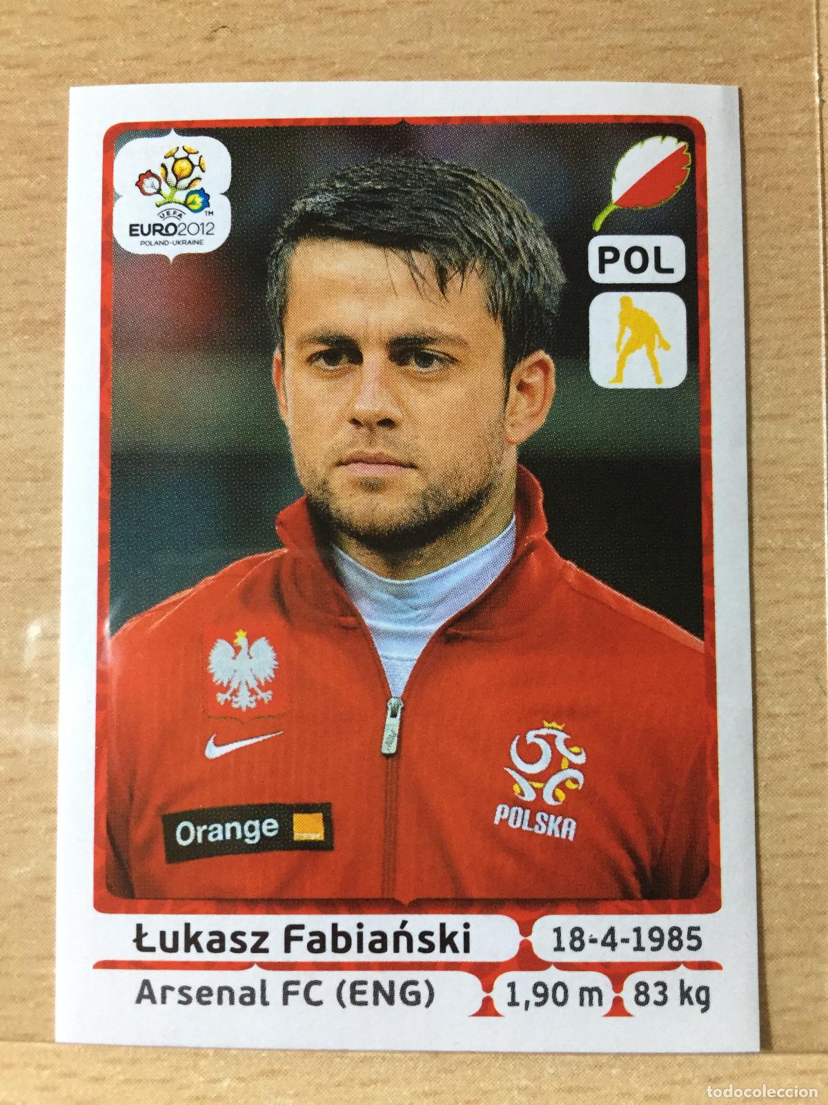 Cartes &agrave; collectionner de Football: 2012 - 56 LUKASZ FABIANSKI - POLONIA - UEFA EURO 2012 - PANINI