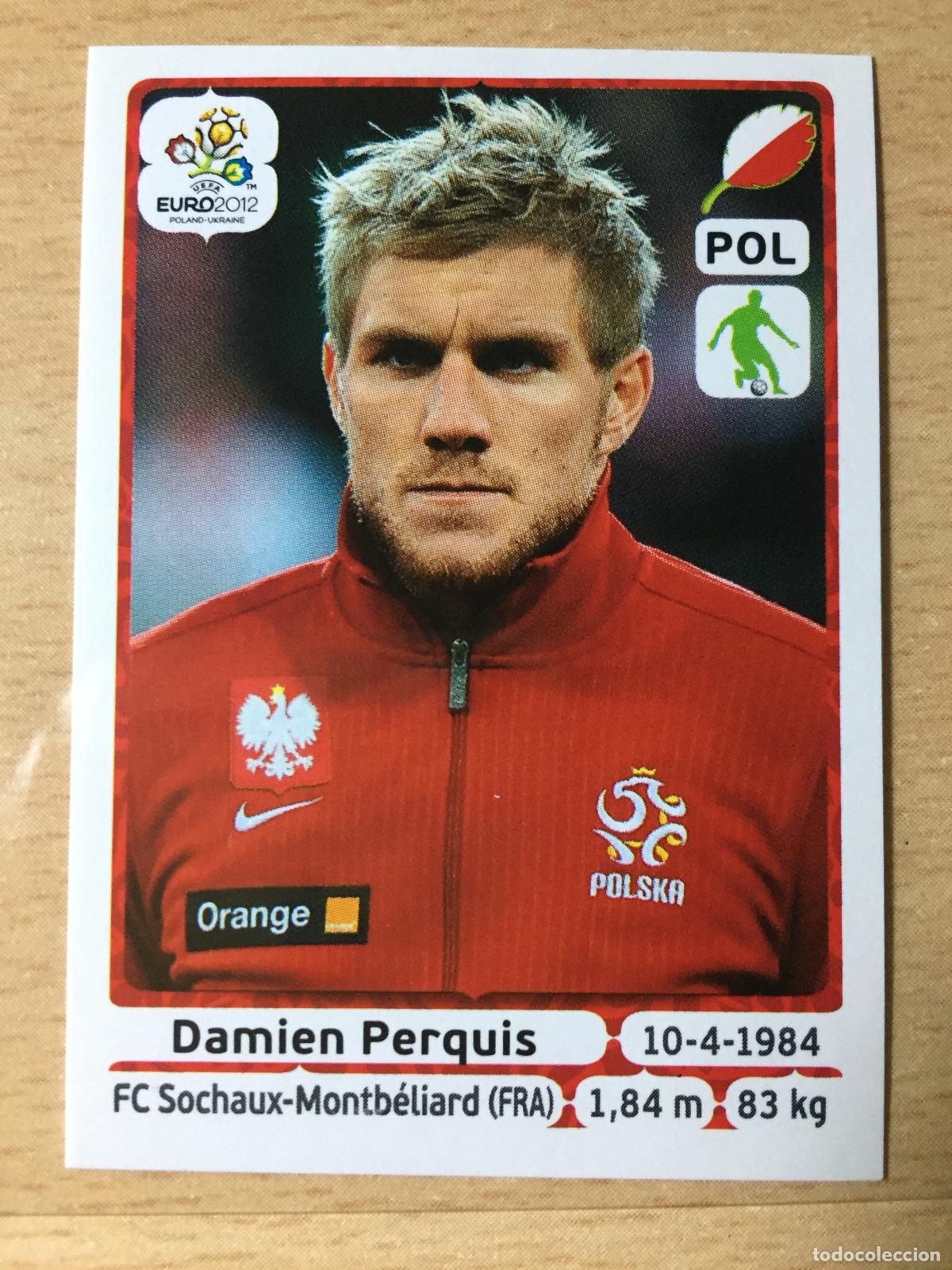 Cartes &agrave; collectionner de Football: 2012 - 58 DAMIEN PERQUIS - POLONIA - UEFA EURO 2012 - PANINI